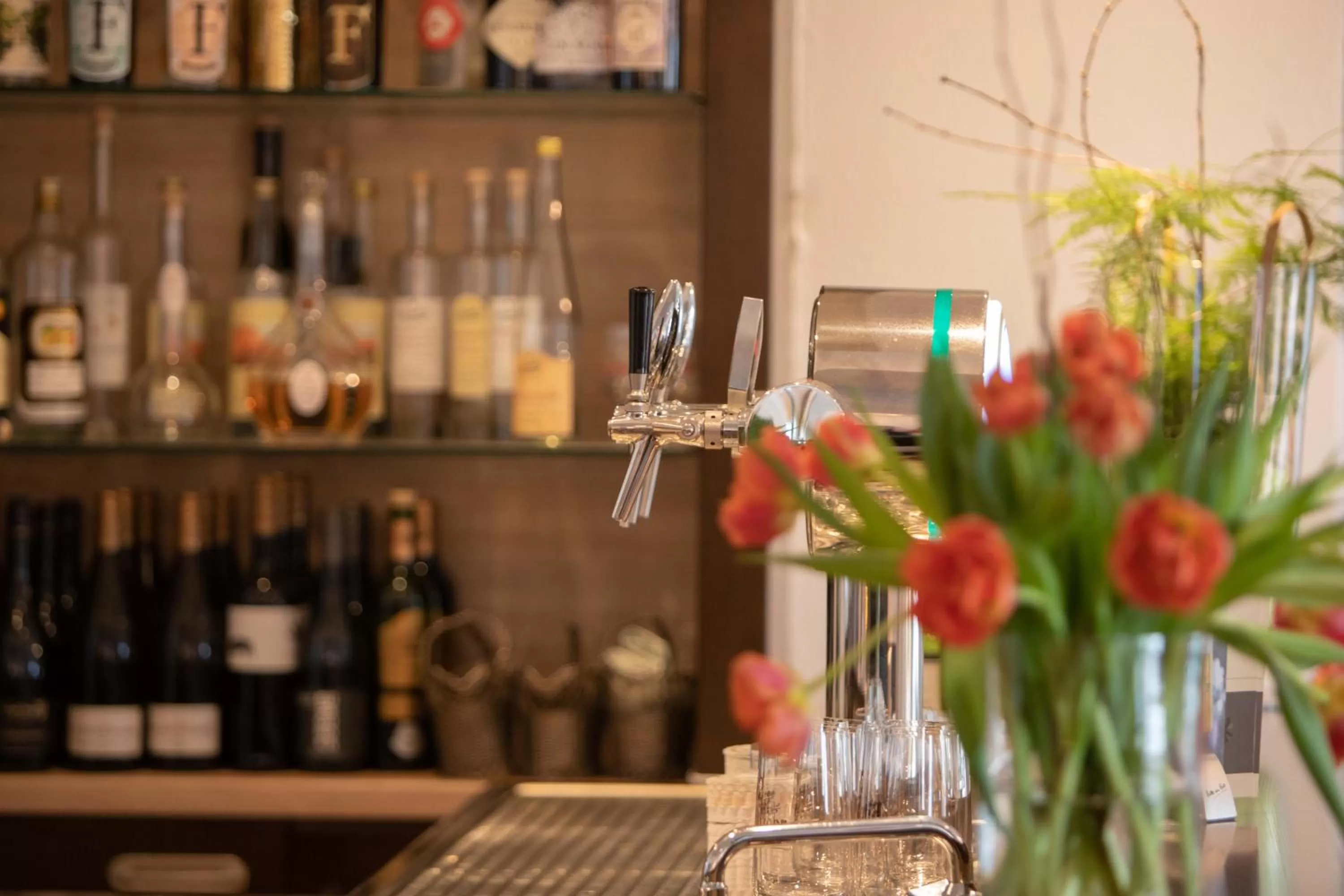 Lounge or bar in Buchnas Landhotel Saarschleife