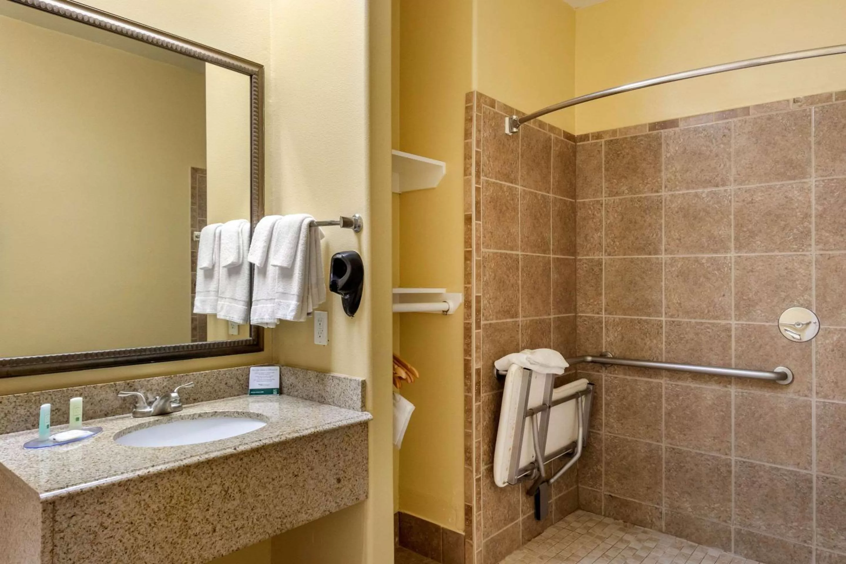 Bathroom in Quality Inn & Suites at The Outlets Mercedes-Weslaco