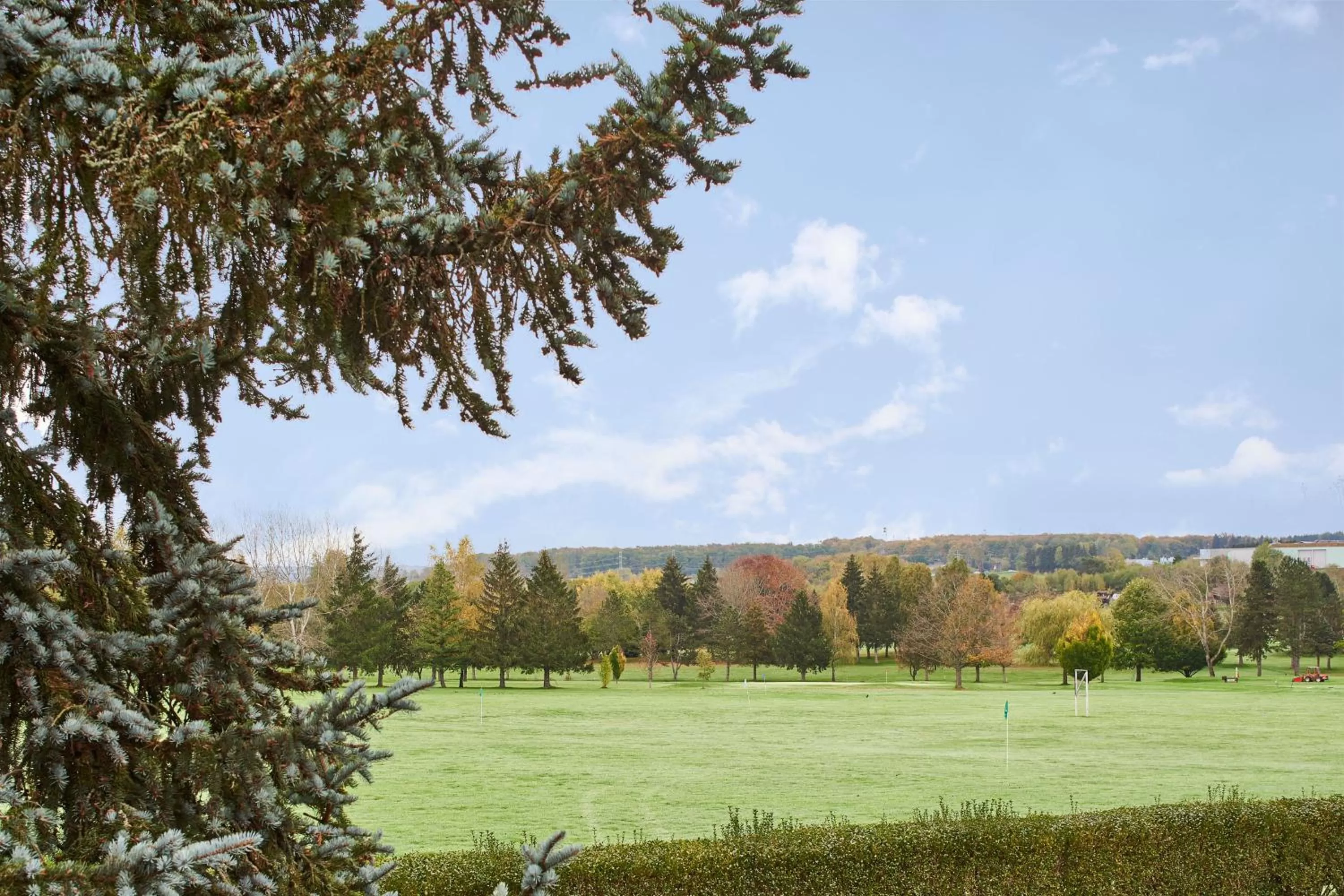 Garden view in Kyriad Direct Epinal