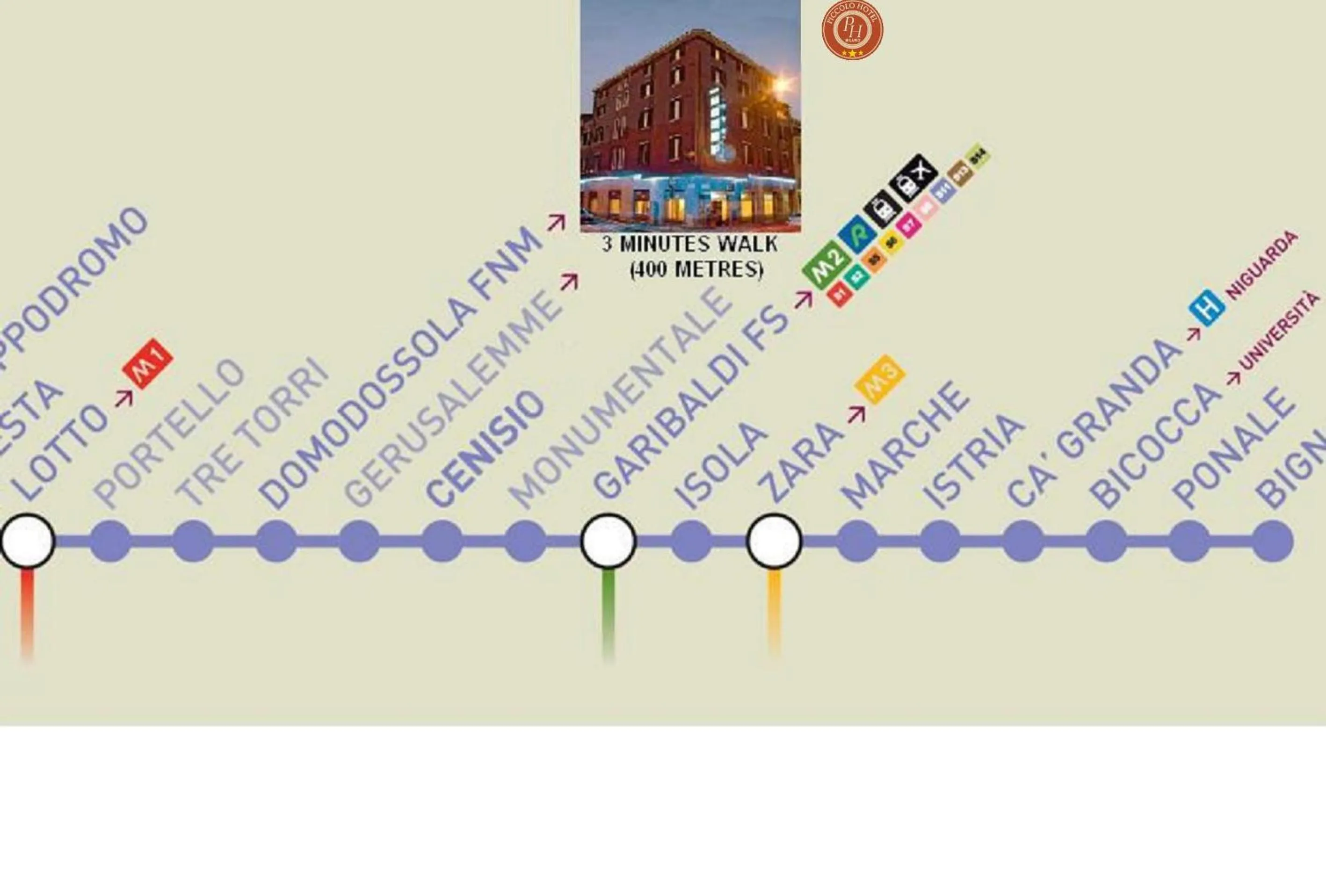 Neighbourhood in Piccolo Hotel