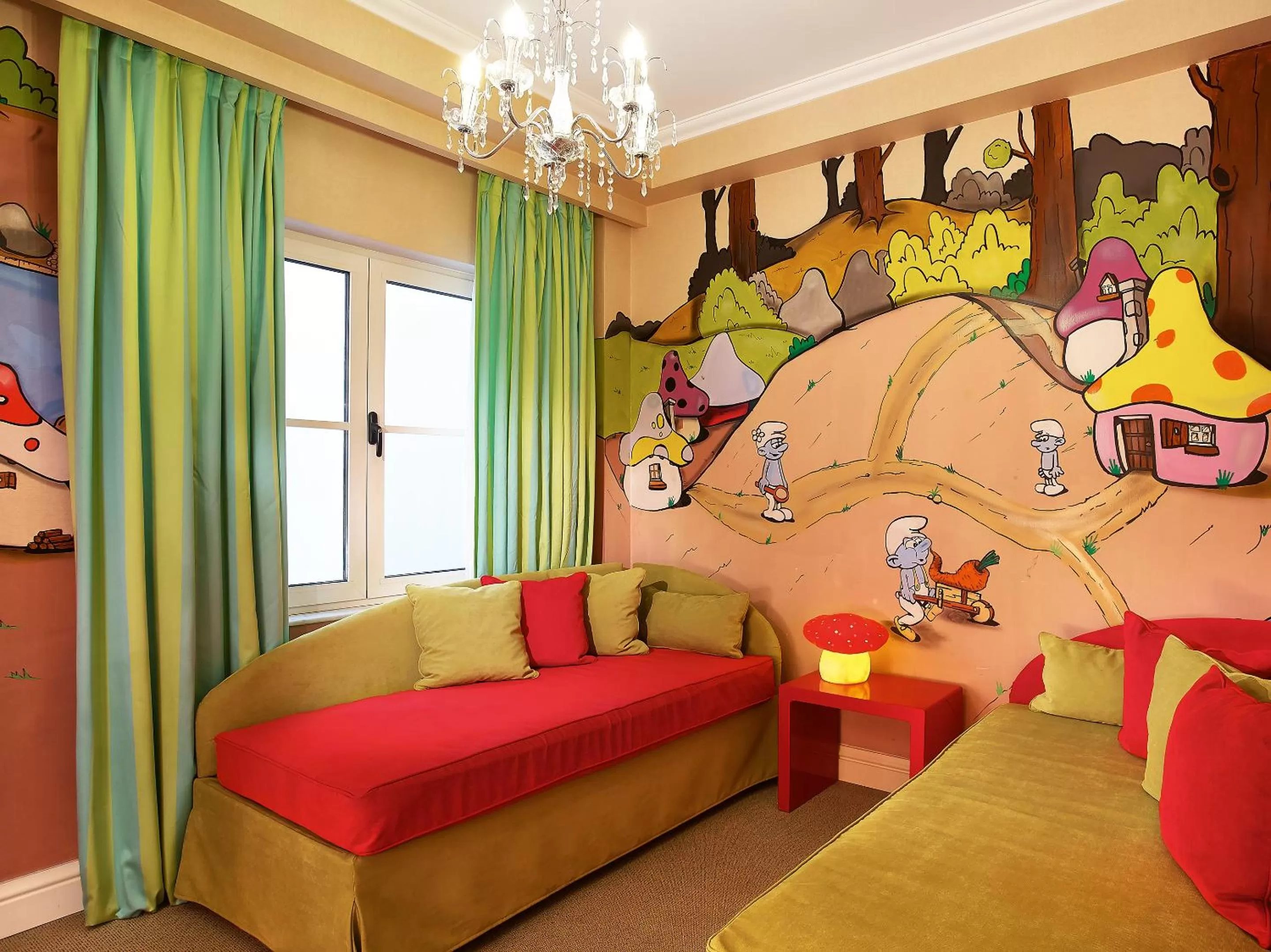 Seating area in Grecotel Pallas Athena