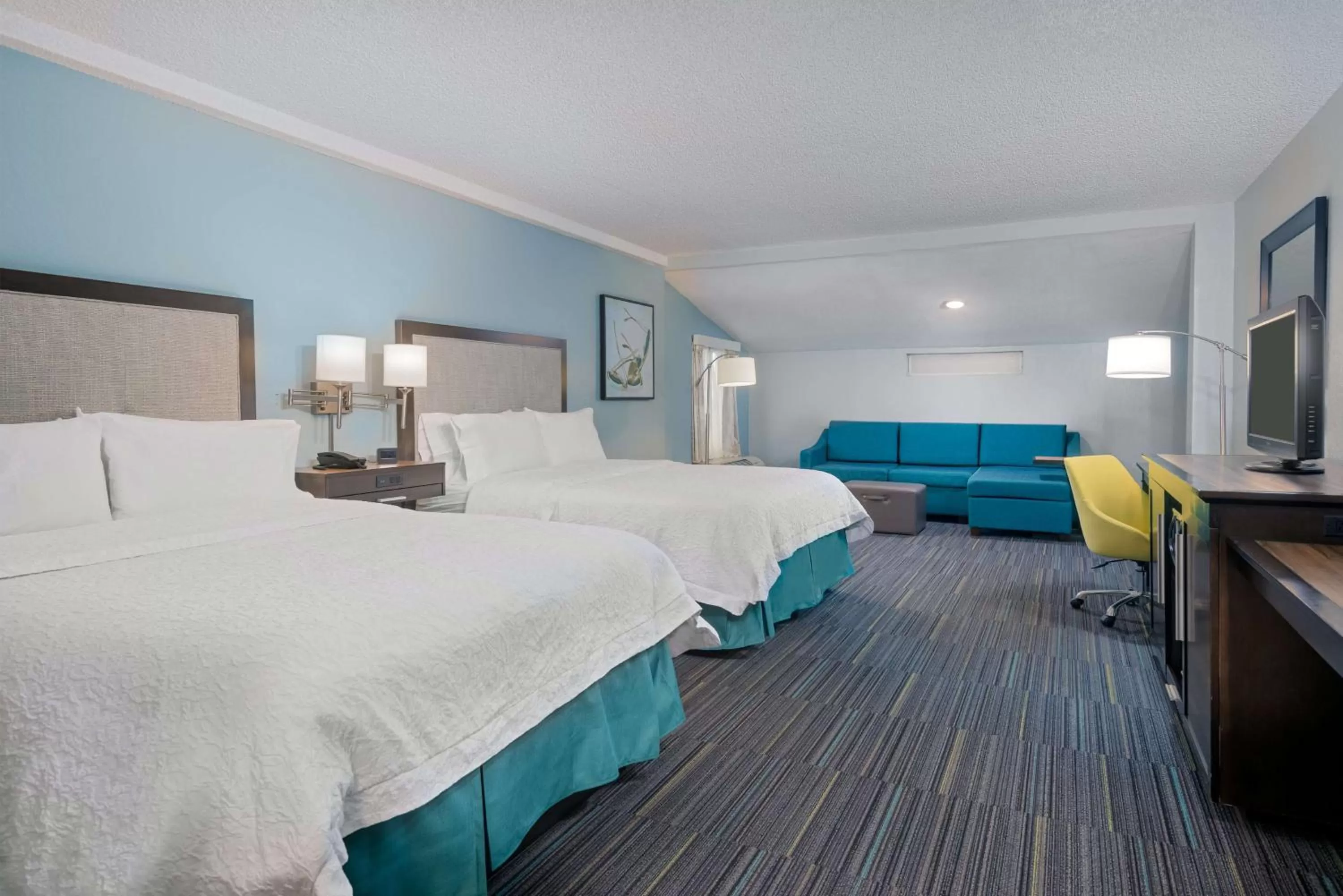 Bedroom, Bed in Hampton Inn Orlando Near Universal Blv/International Dr
