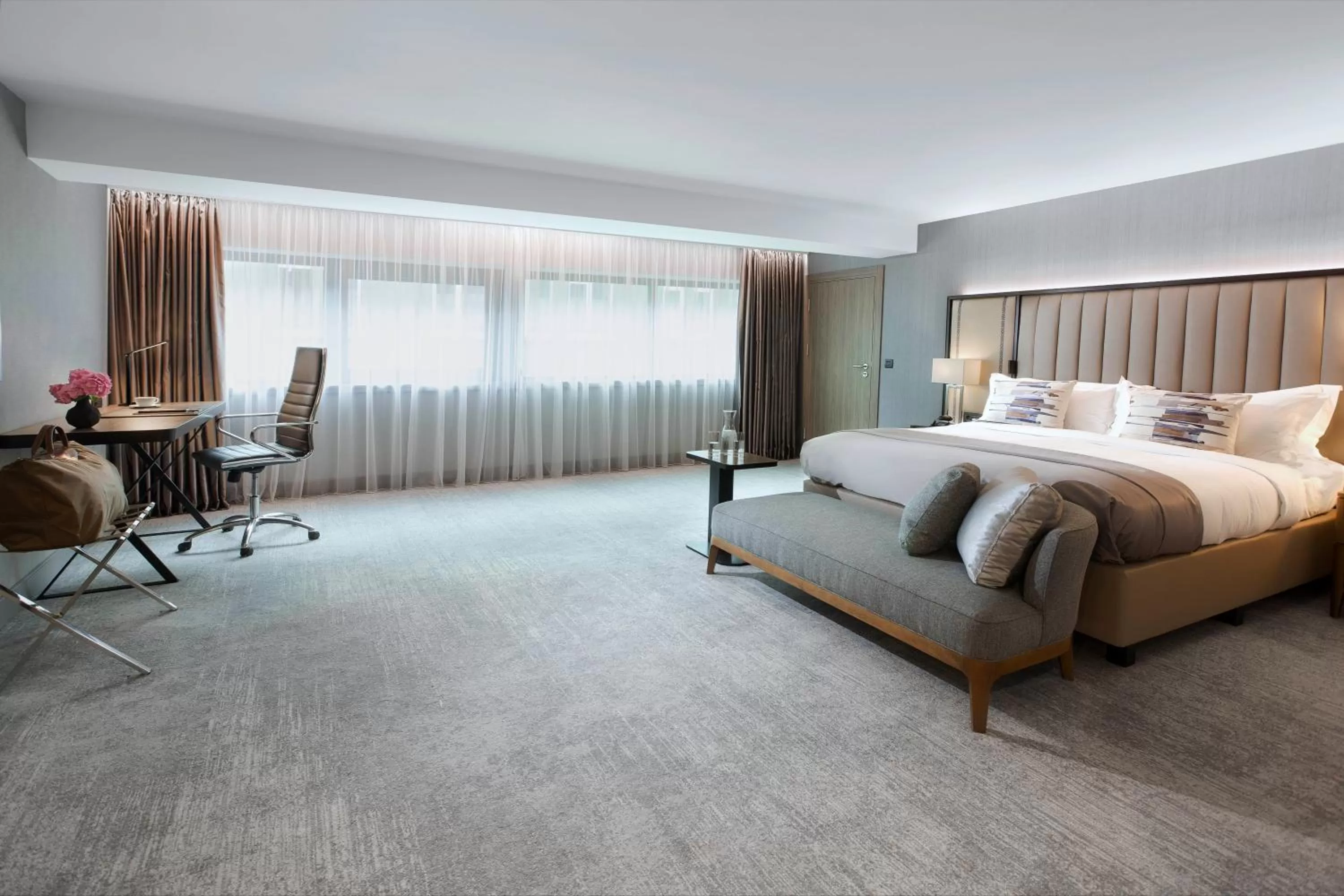 Photo of the whole room, Bed in InterContinental Sofia by IHG