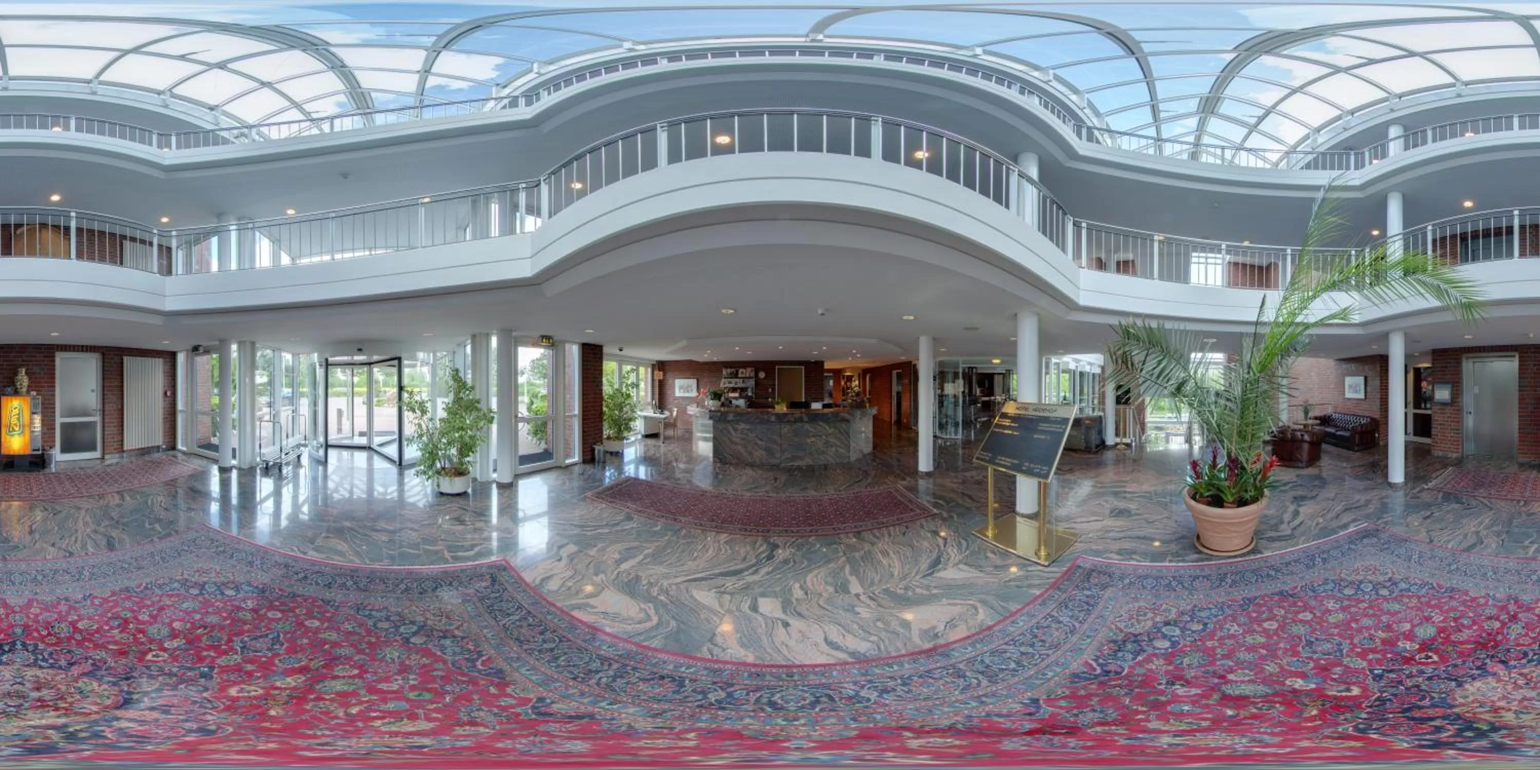 Lobby or reception in Hotel Heidehof garni