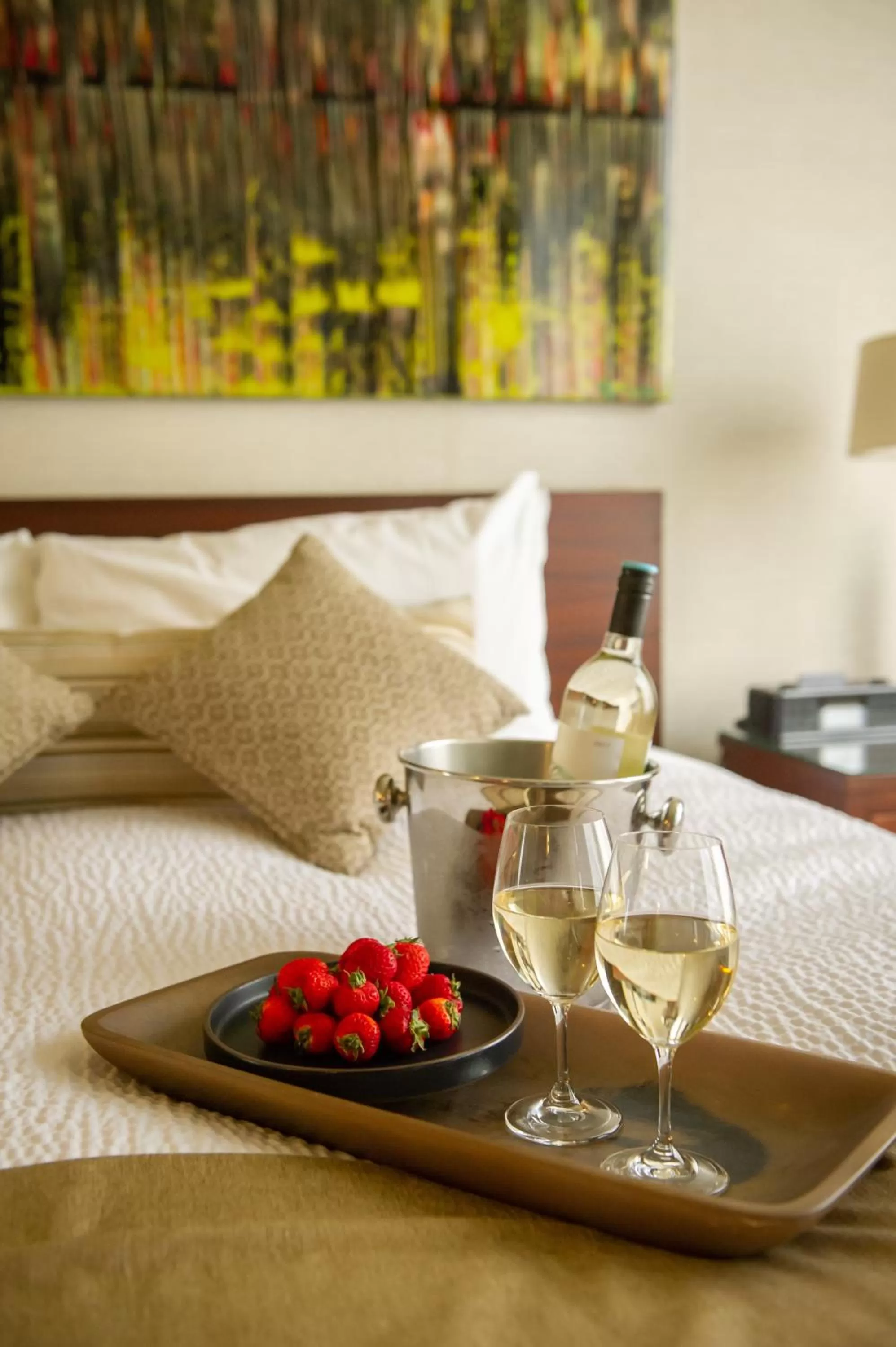 Bedroom in The Listel Hotel Vancouver