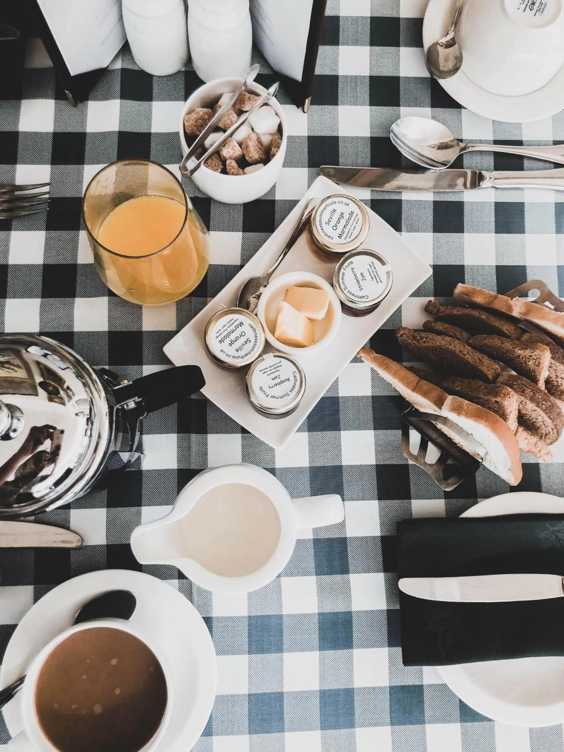 Breakfast in Forss House