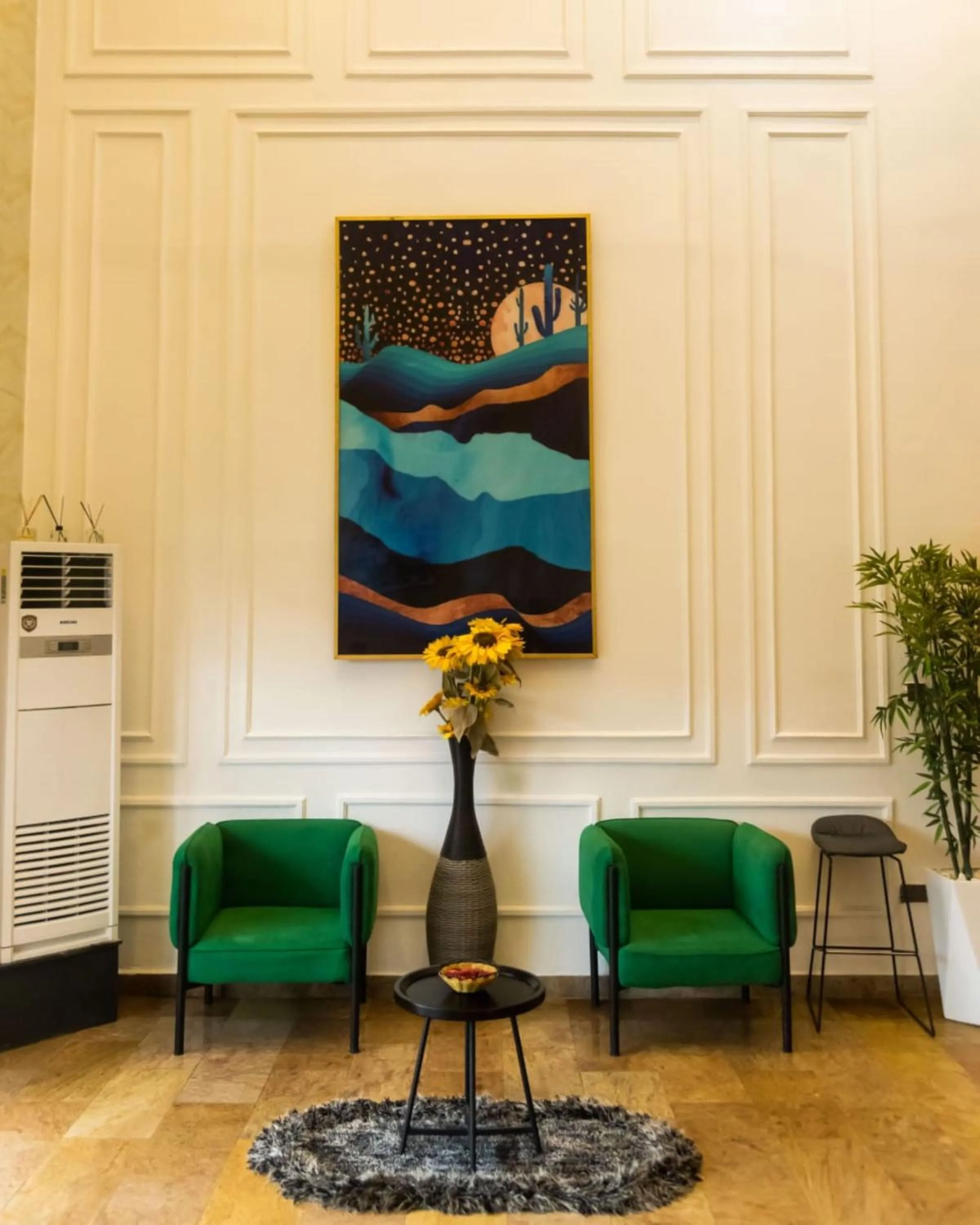 Lobby or reception in The Grosvenor Suites Gwarinpa Abuja