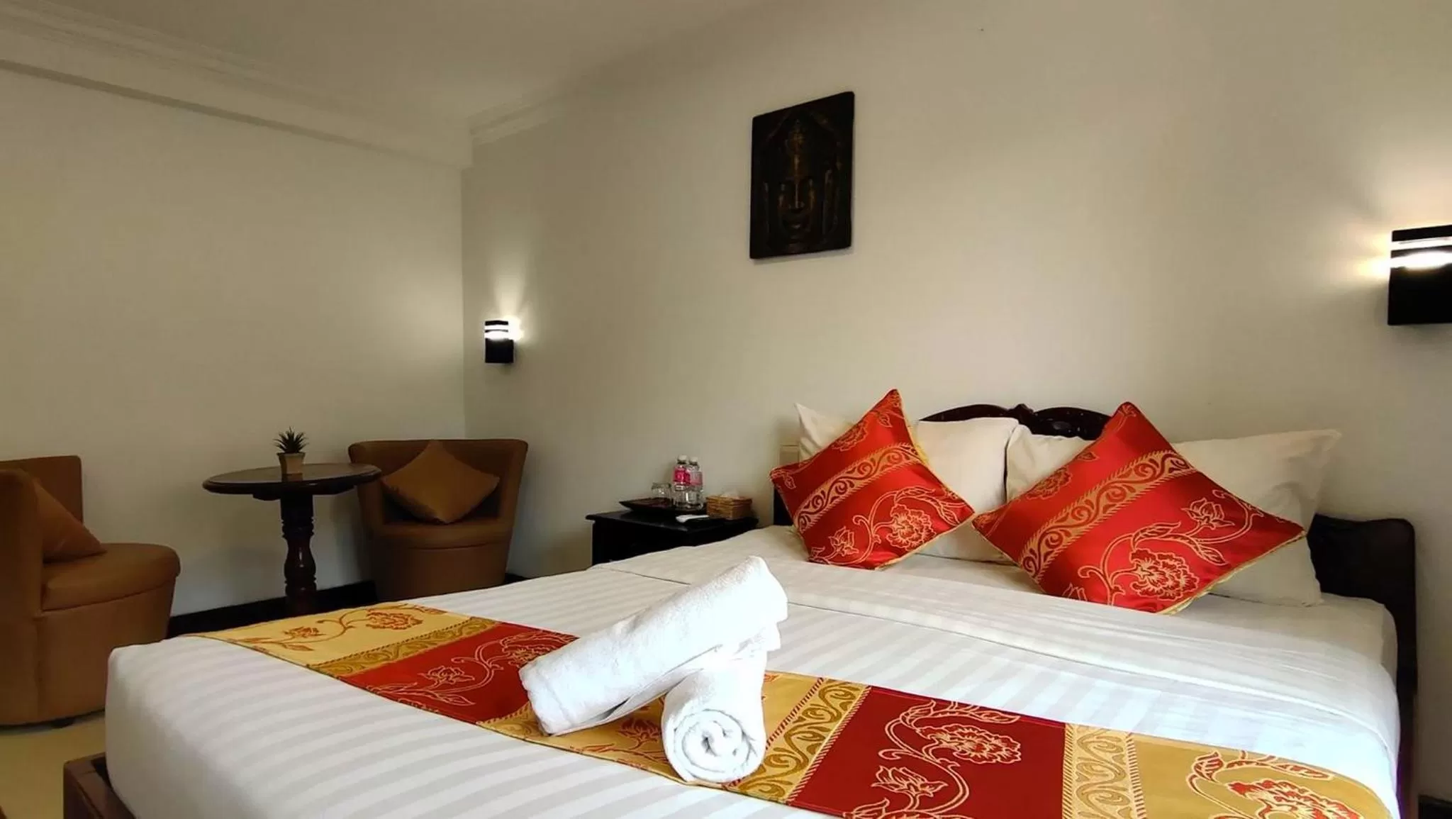 Bedroom, Bed in La Villa du Bonheur