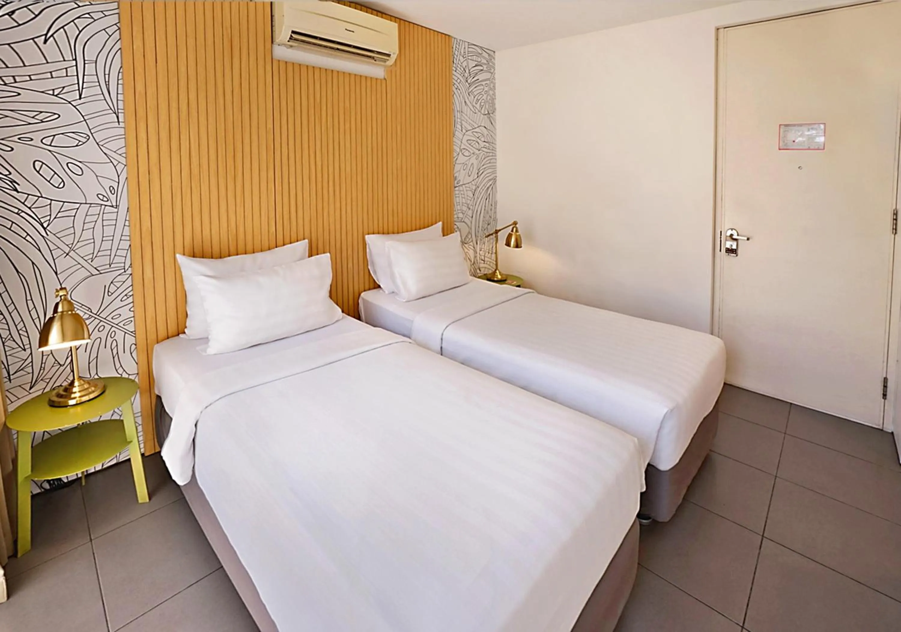 Bed in Malaka Hotel Bandung