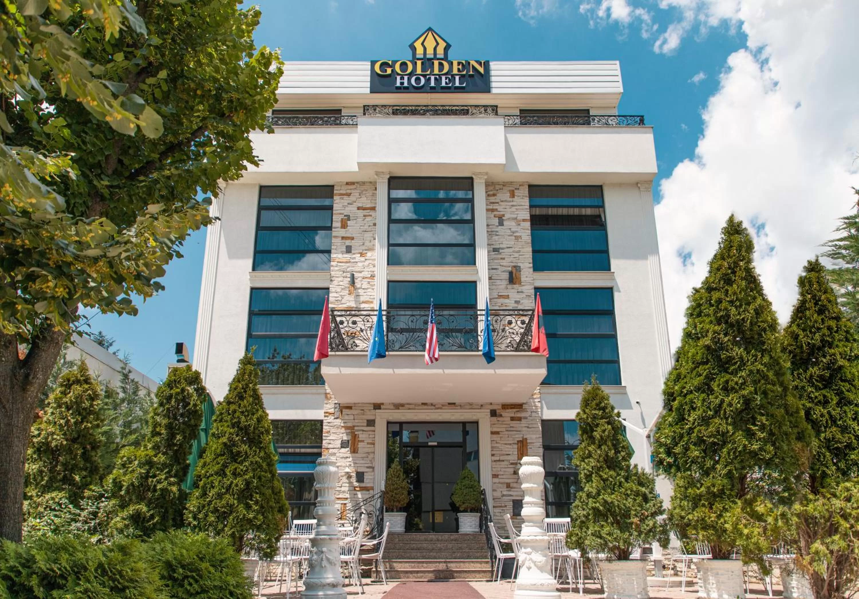 Property building in Golden Hotel