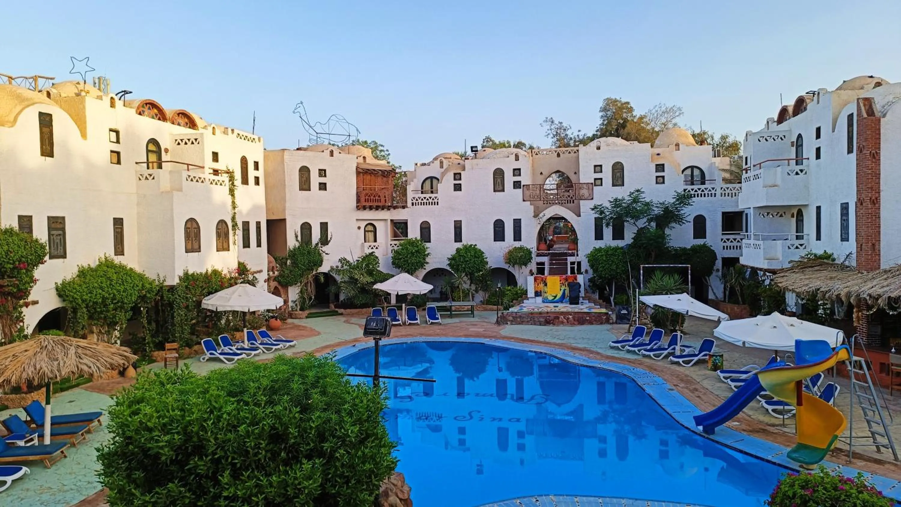 Swimming pool in Amar Sina Boutique Egyptian Village