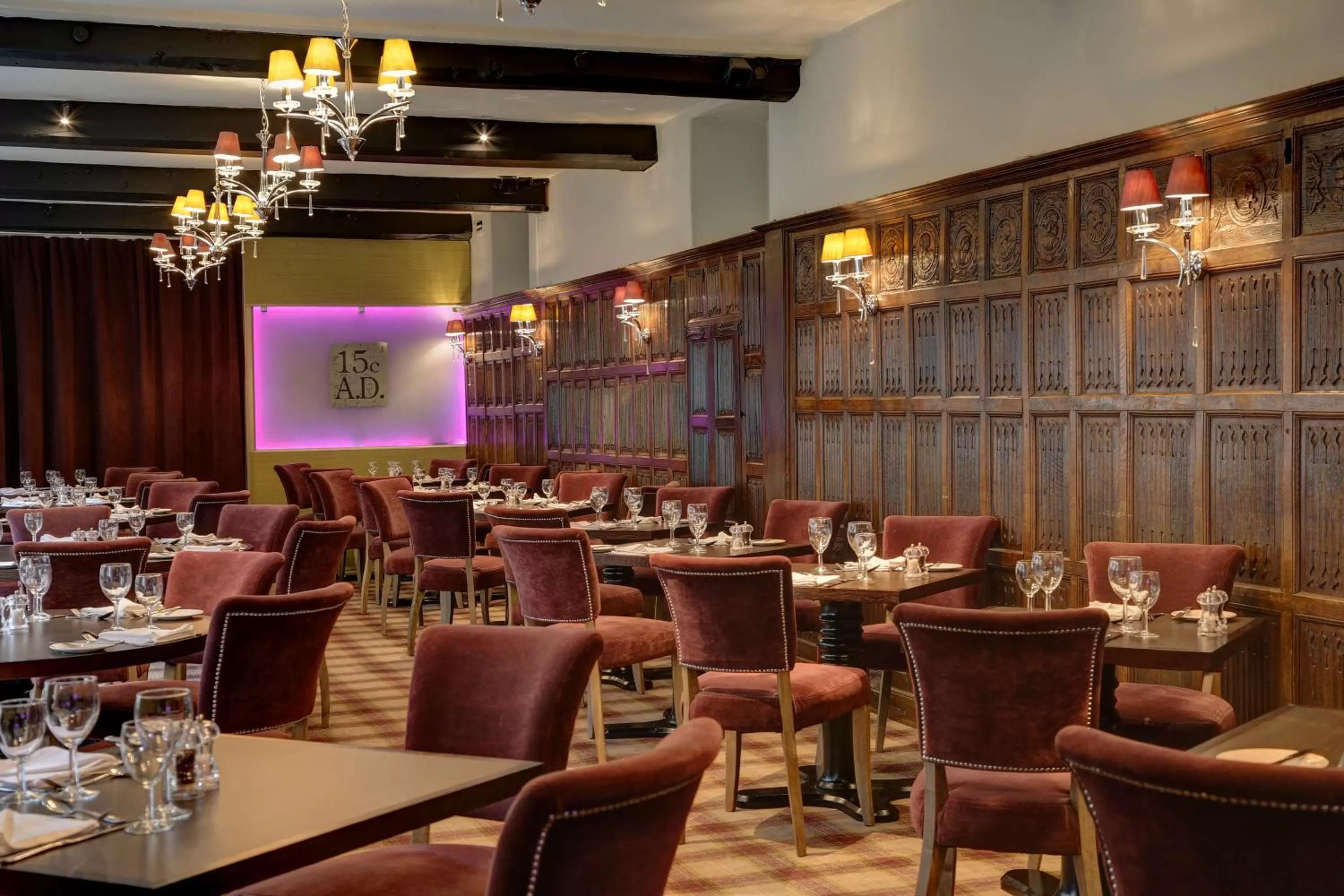 Restaurant/places to eat in The Swan Hotel, Wells, Somerset - The Coaching Inn Group