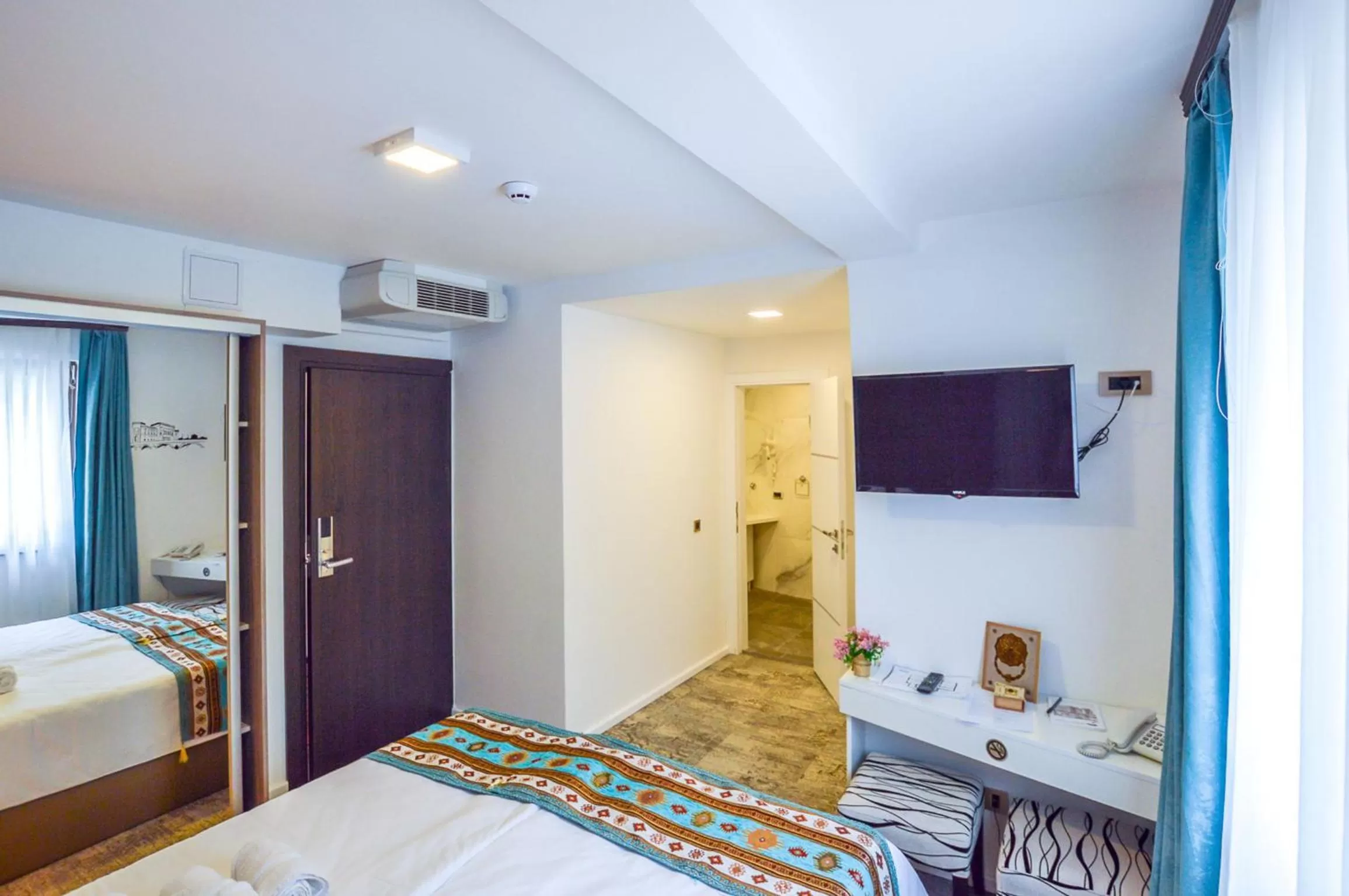 Decorative detail, Bed in Heritage Hotel Gate of Sarajevo