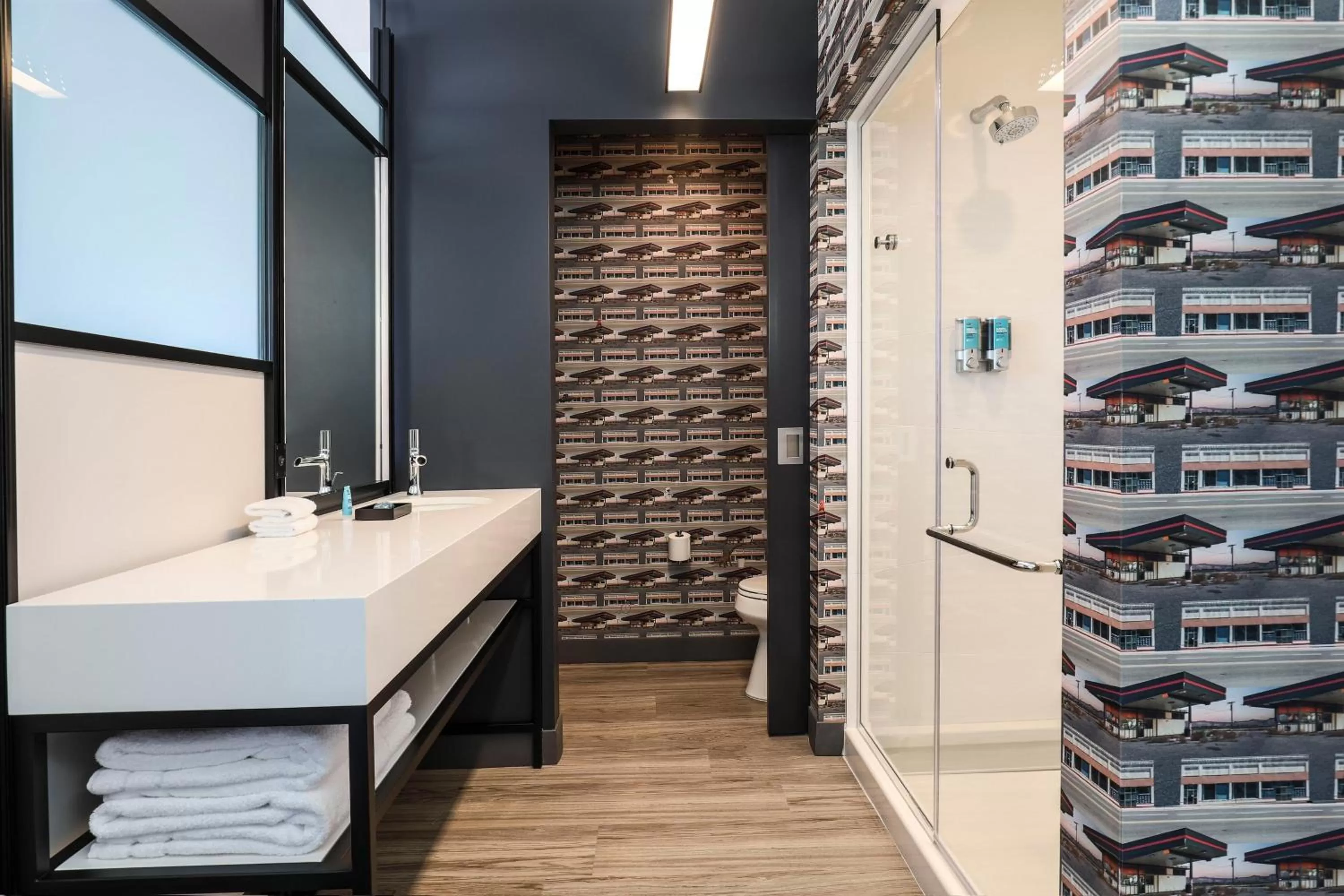 Bathroom in Aloft Reno Tahoe International Airport