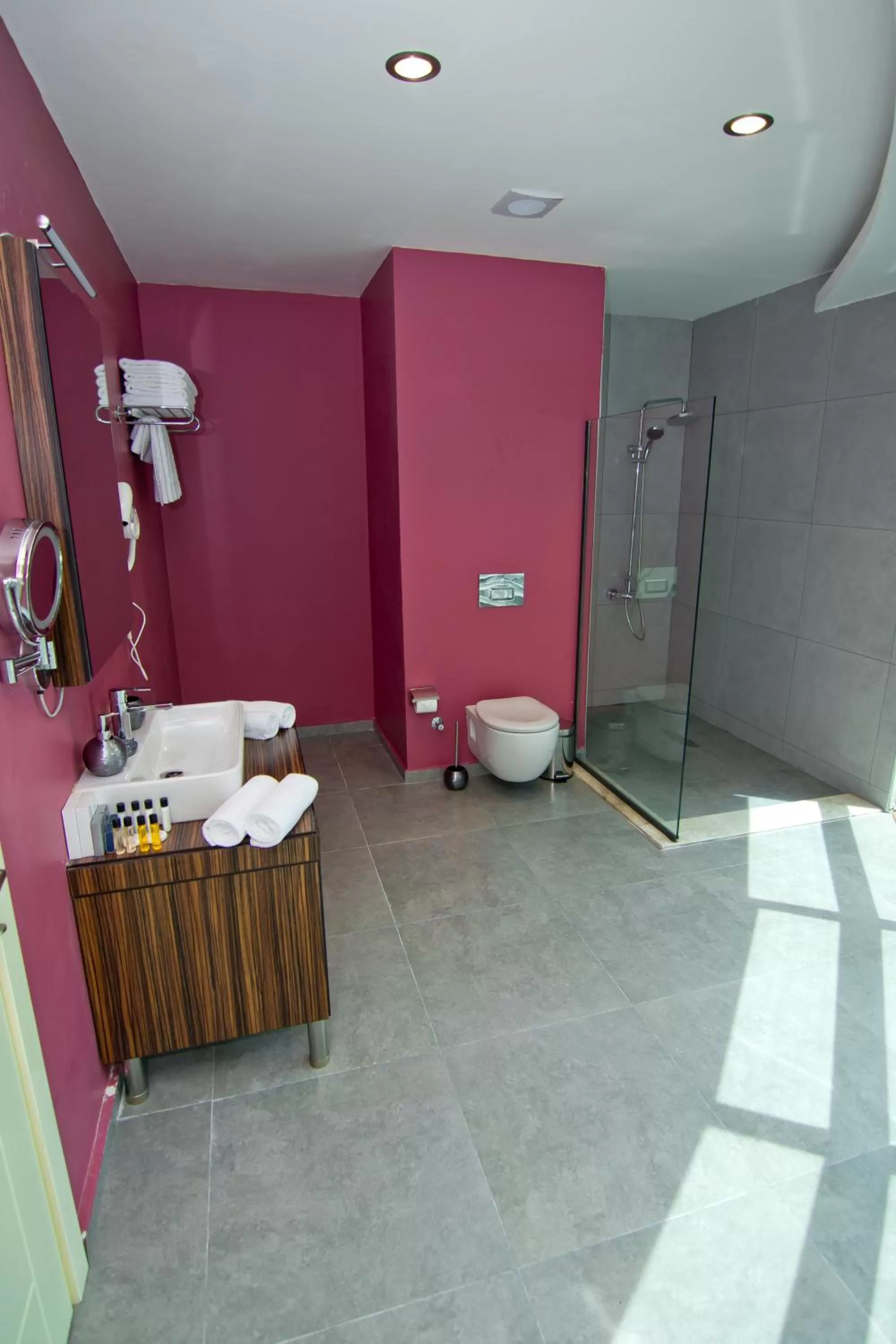 Bathroom in Sky Tower King Hotel