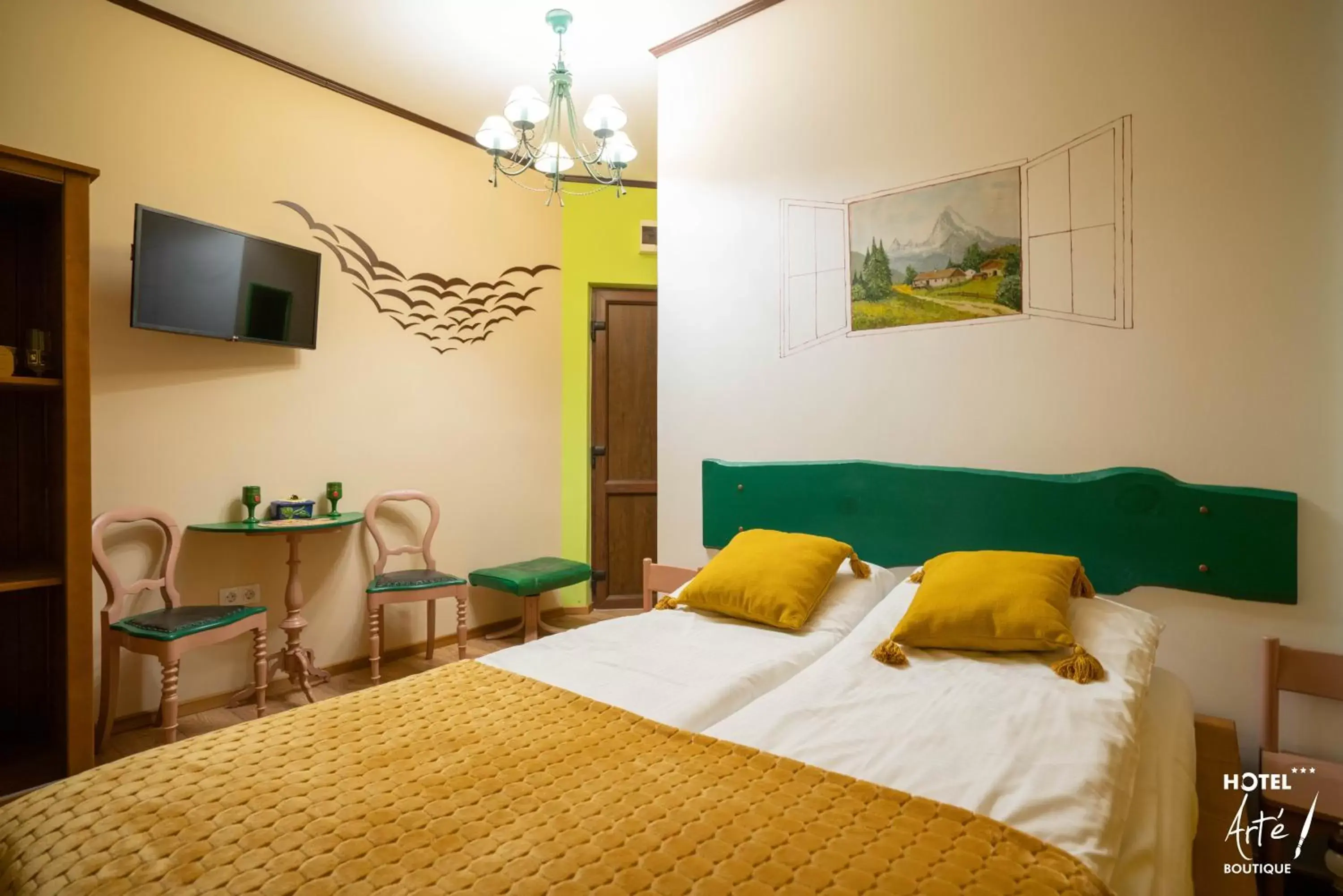 Economy Double Room in Art'e Boutique Hotel Economy Double Room in Art'e Boutique Hotel