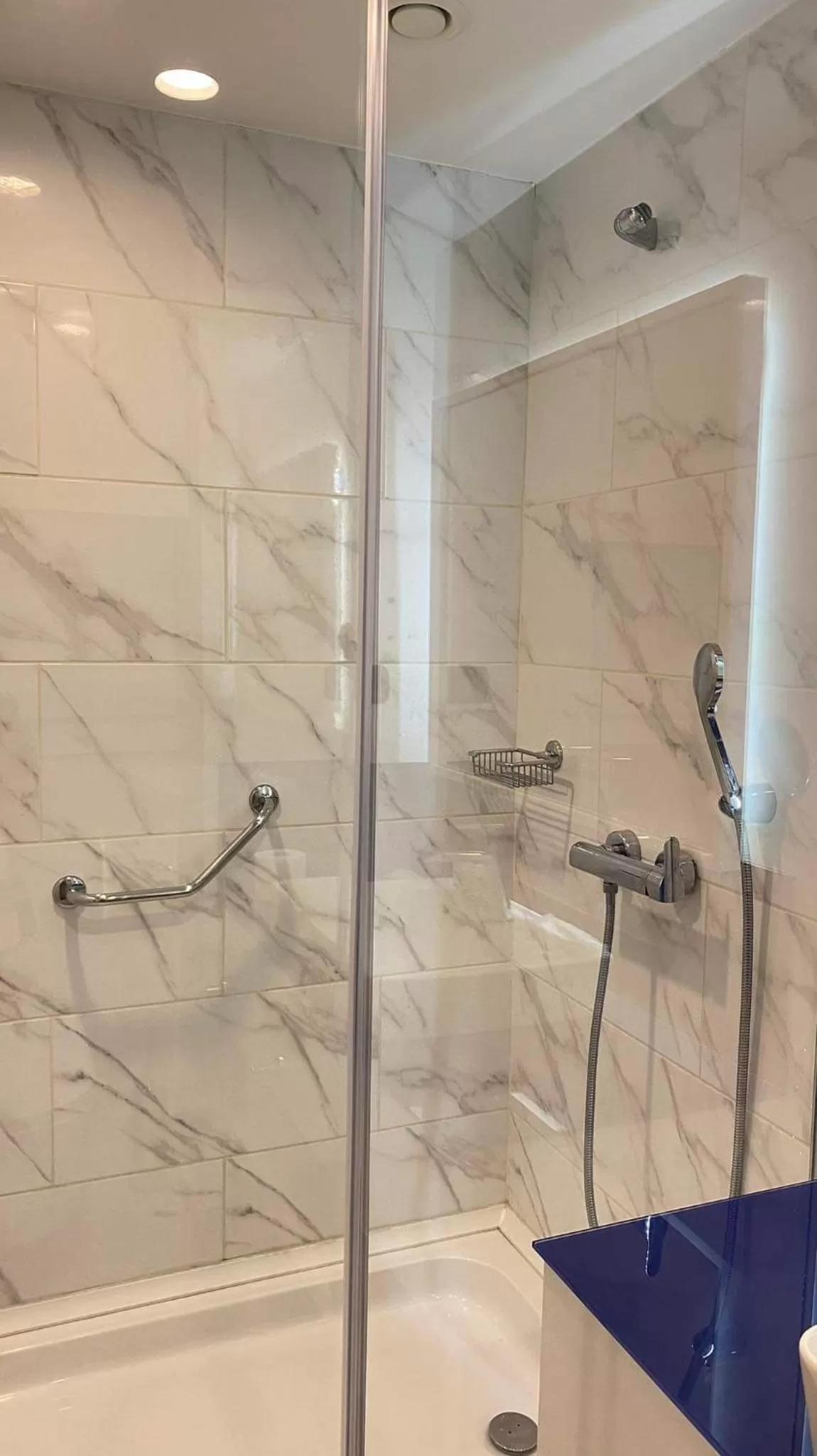 Shower, Bathroom in BaTumi ApartHoTel Black Sea coast