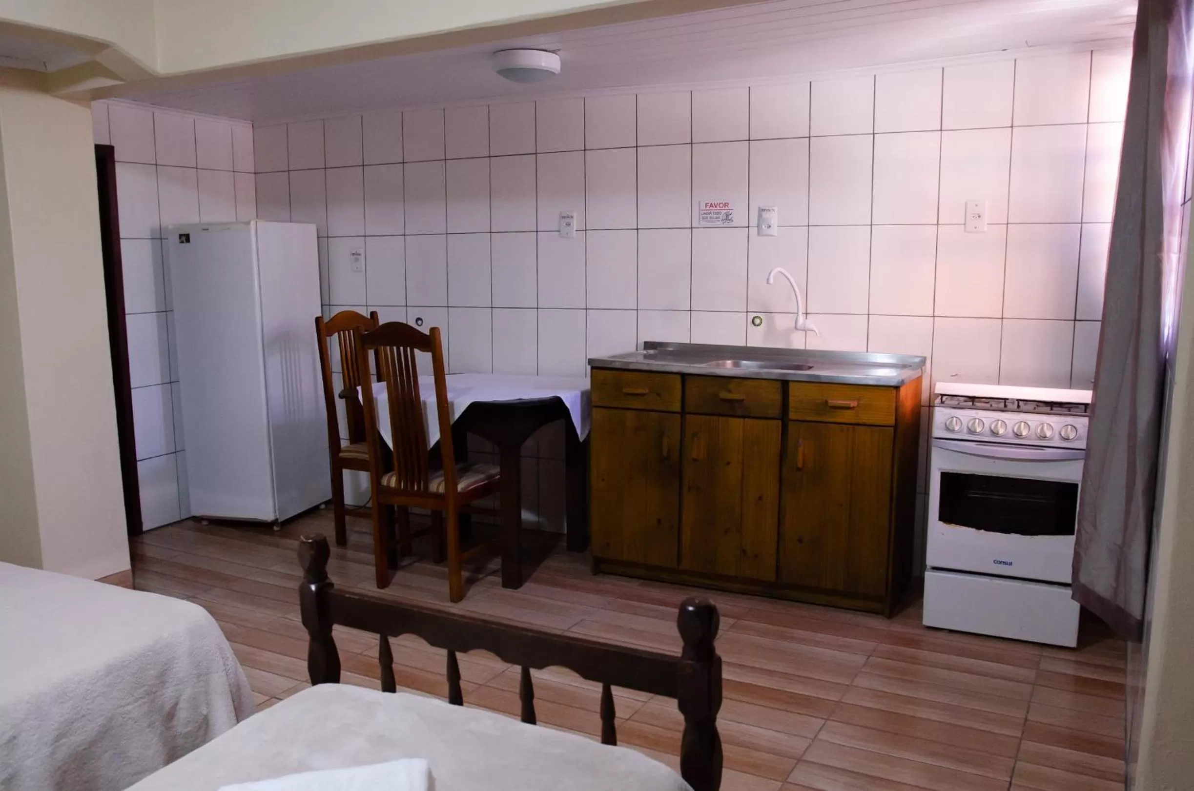 Bed in Pousada Barth