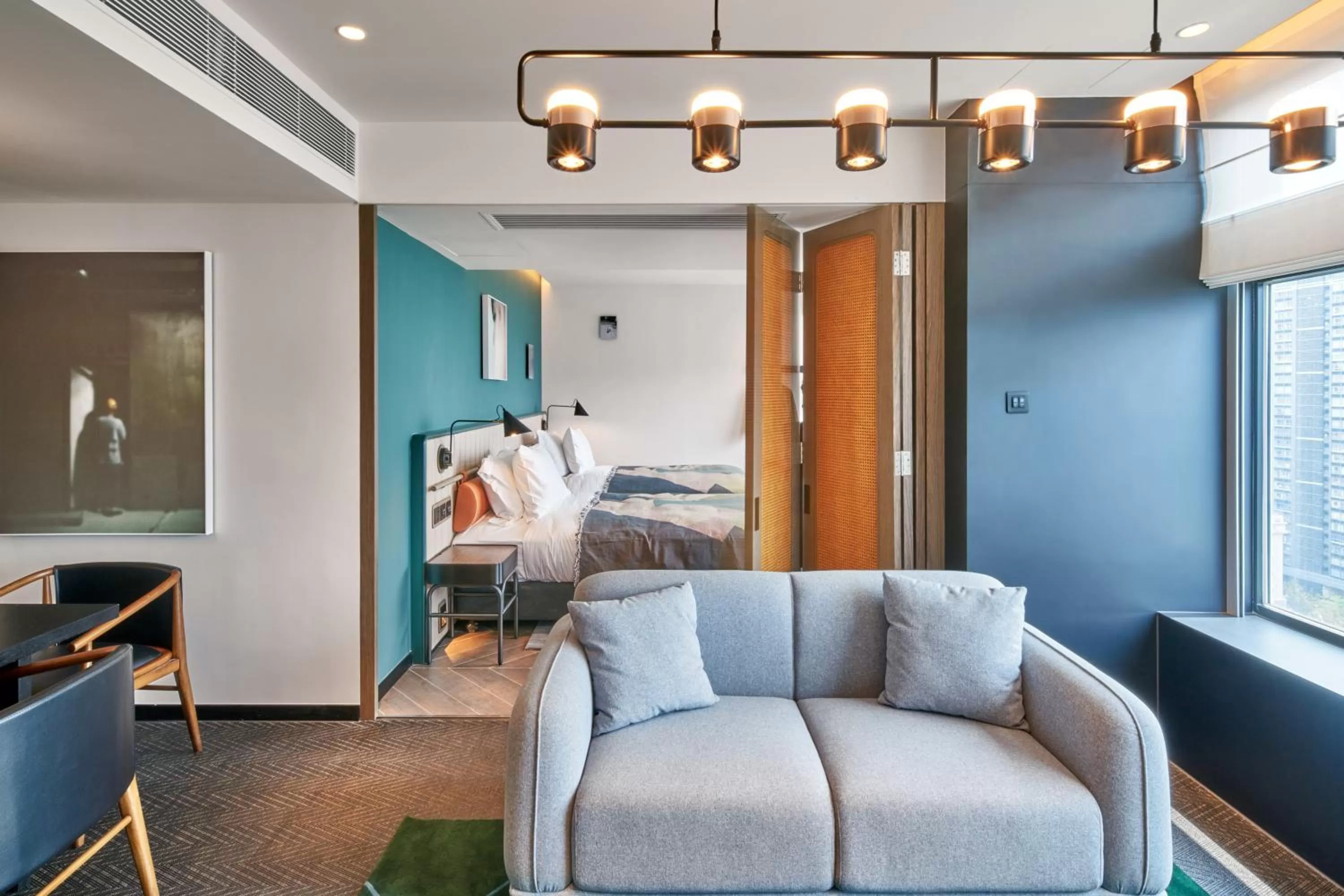 Living room, Bed in the Arca