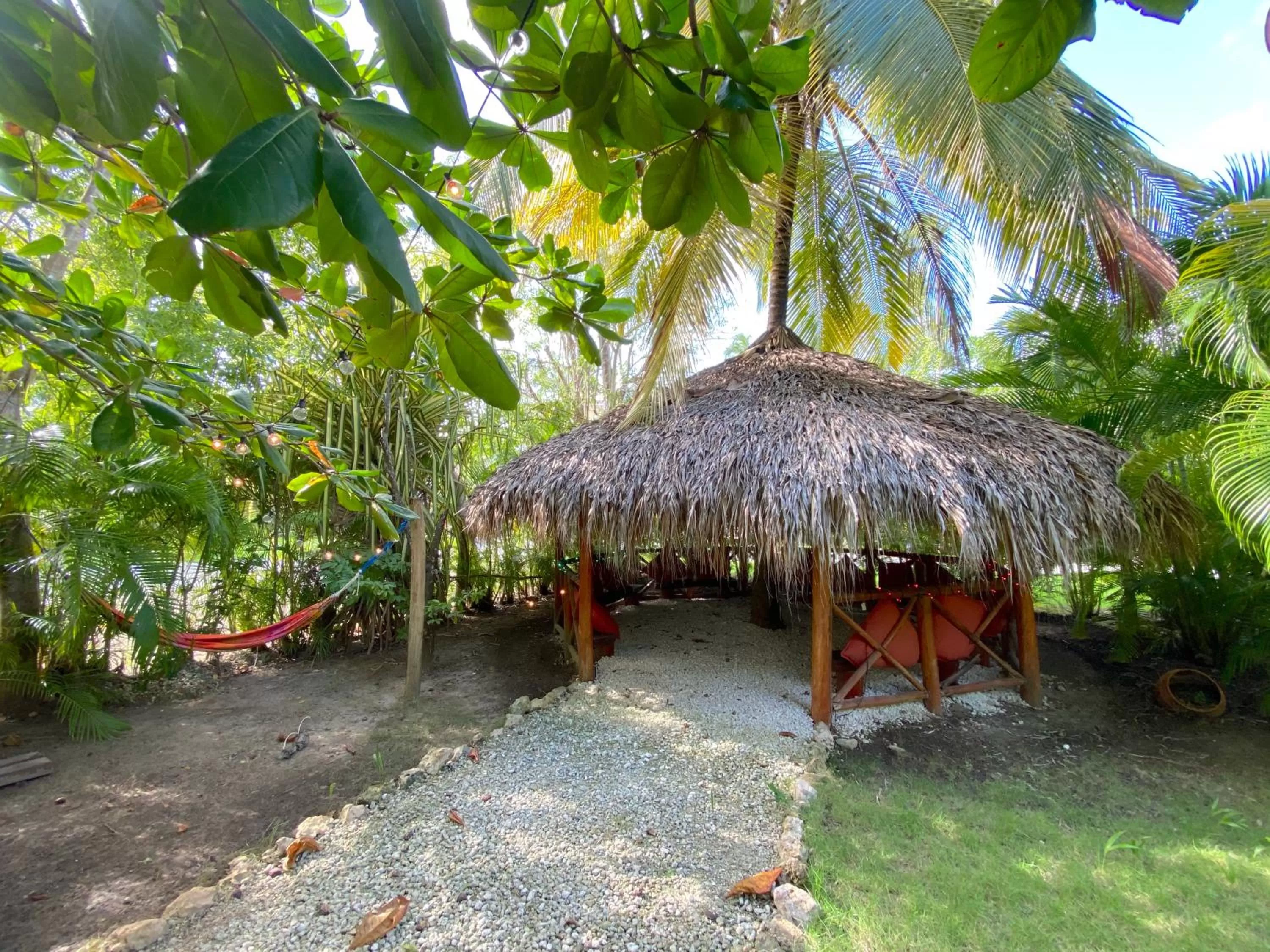 Garden view in TROPICAL VILLAGE playa LOS CORALES