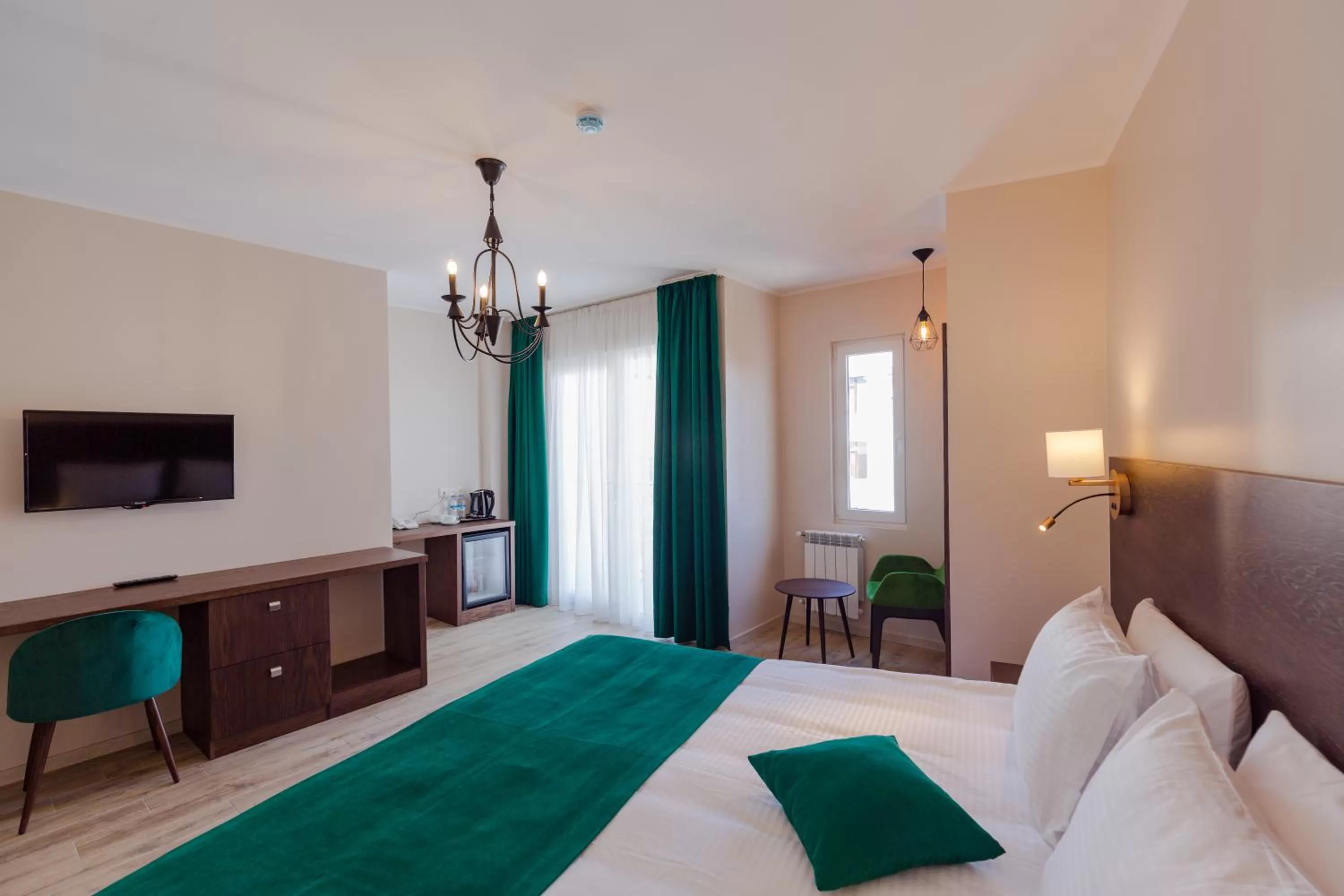 Bed in Hotel BLOOM Batumi