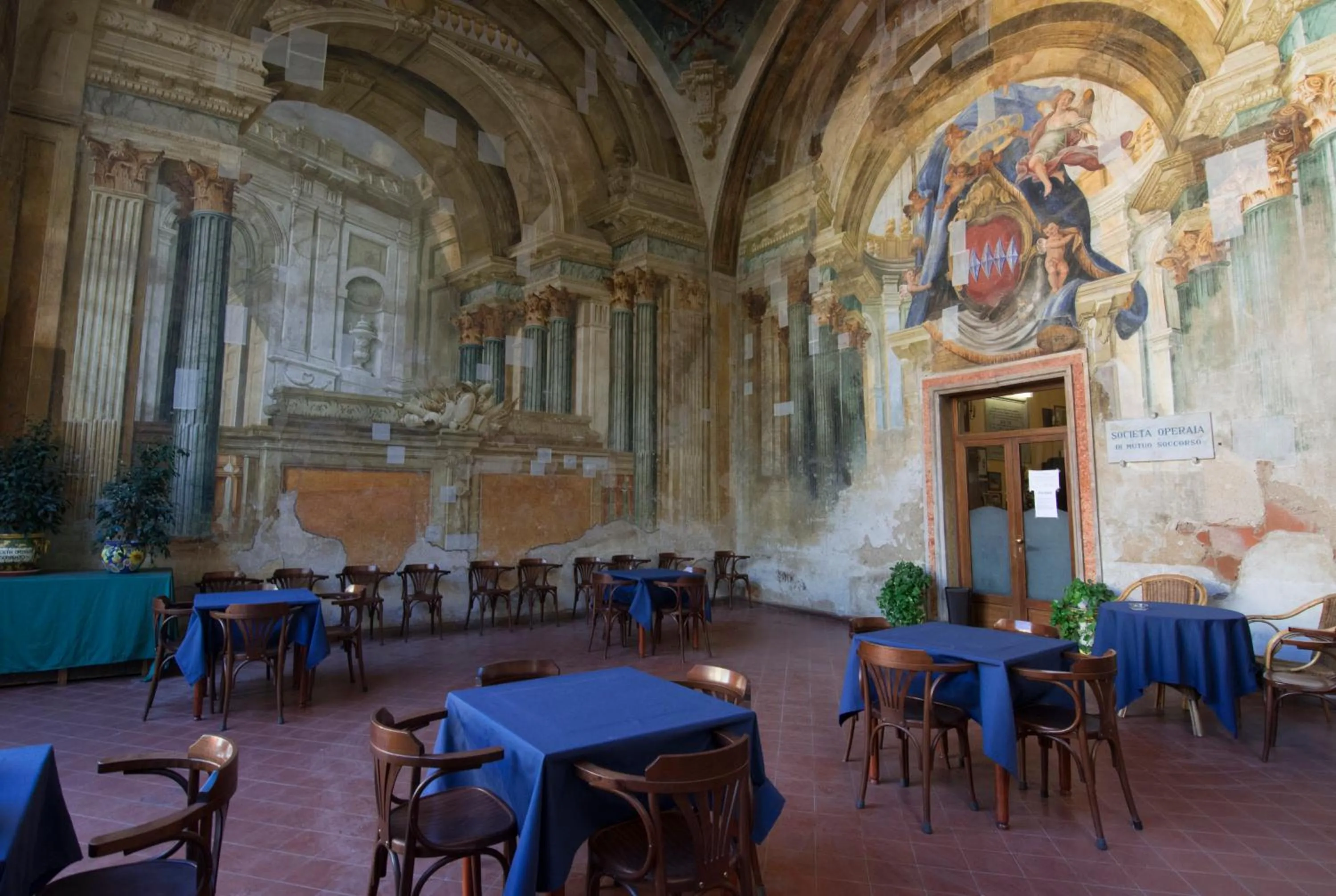 On site in Hotel Leone