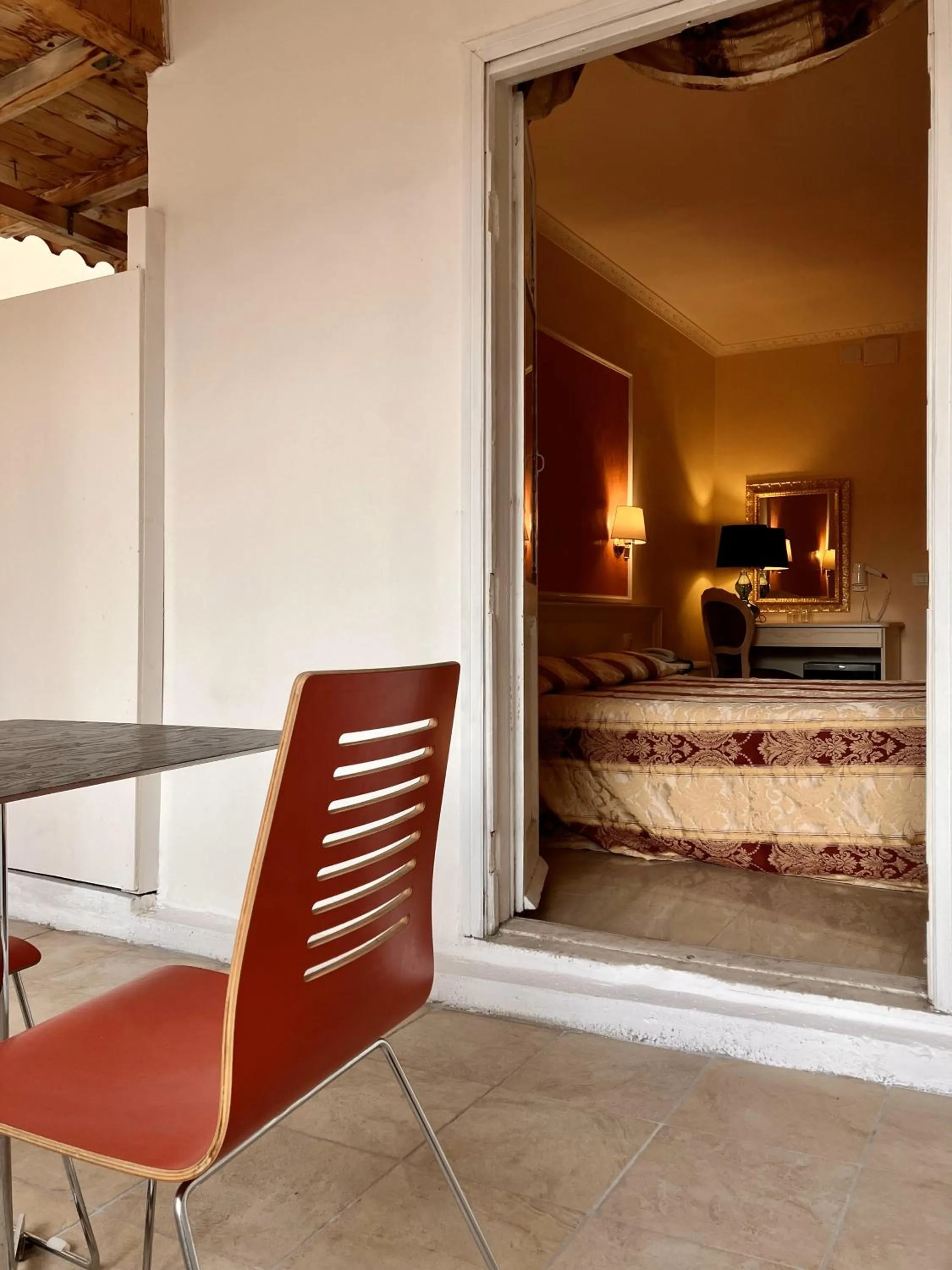 Bed in Hotel Erdarelli