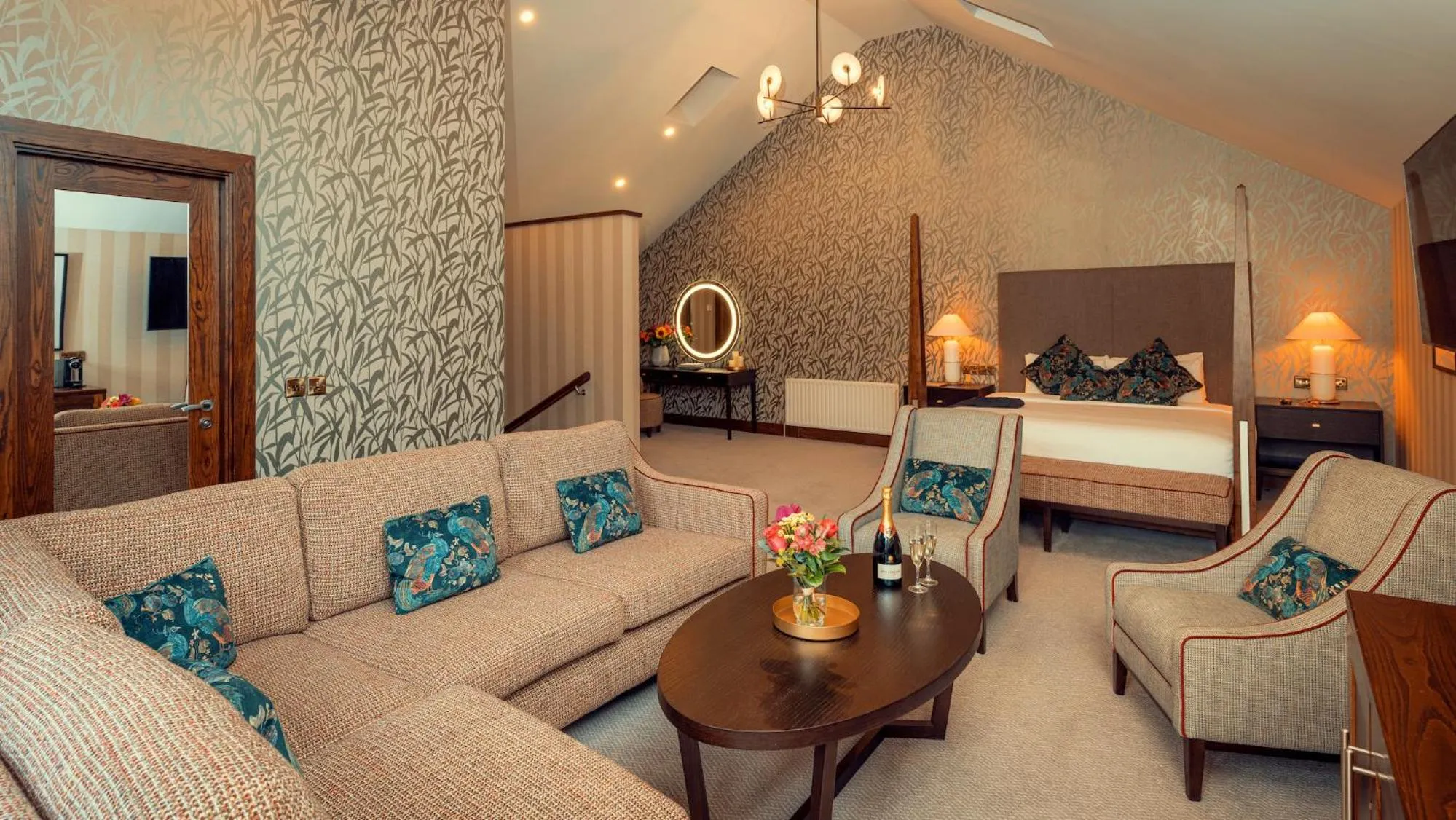 Bed in Cavan Crystal Hotel