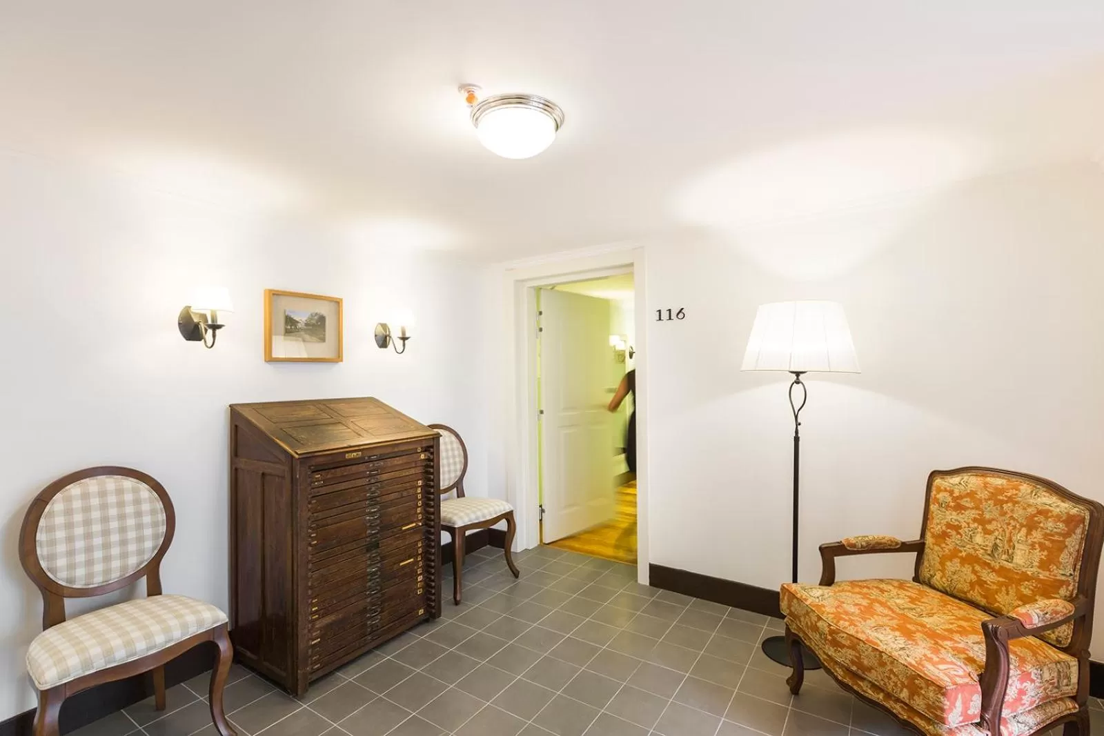 Seating area in Castanheiro Boutique Hotel