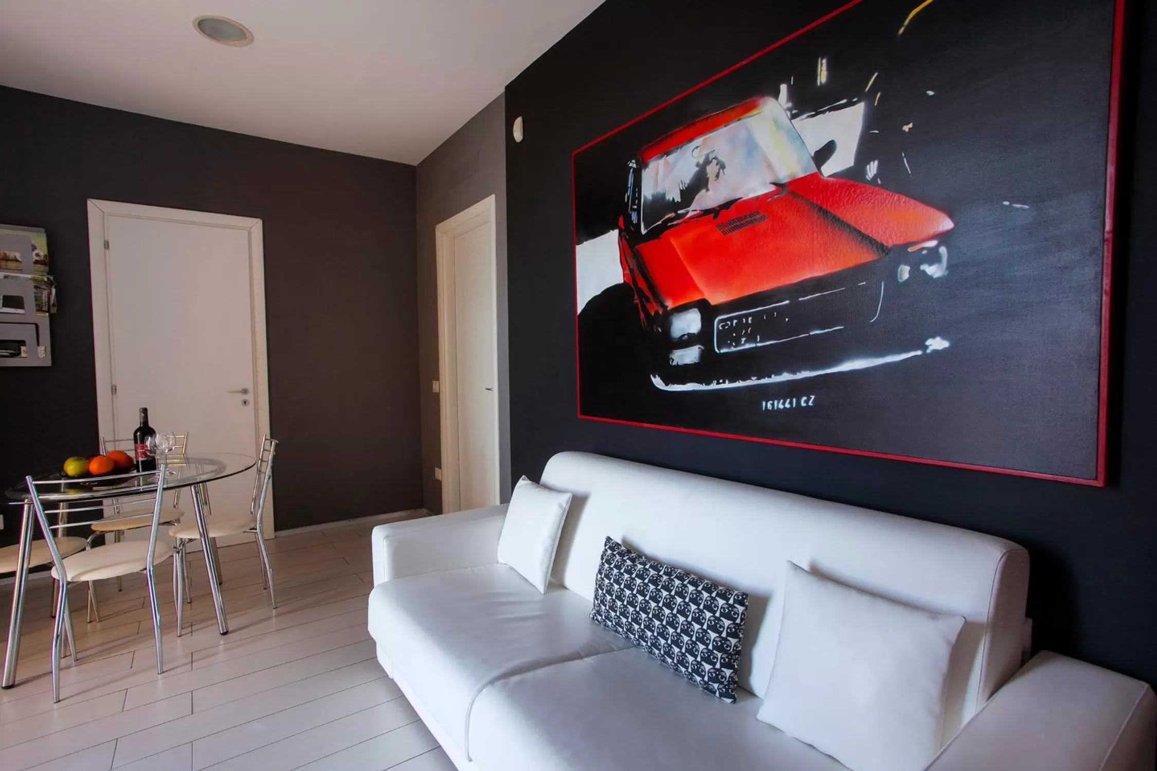 Seating area in Villino Erminia - Seaside Art b&b