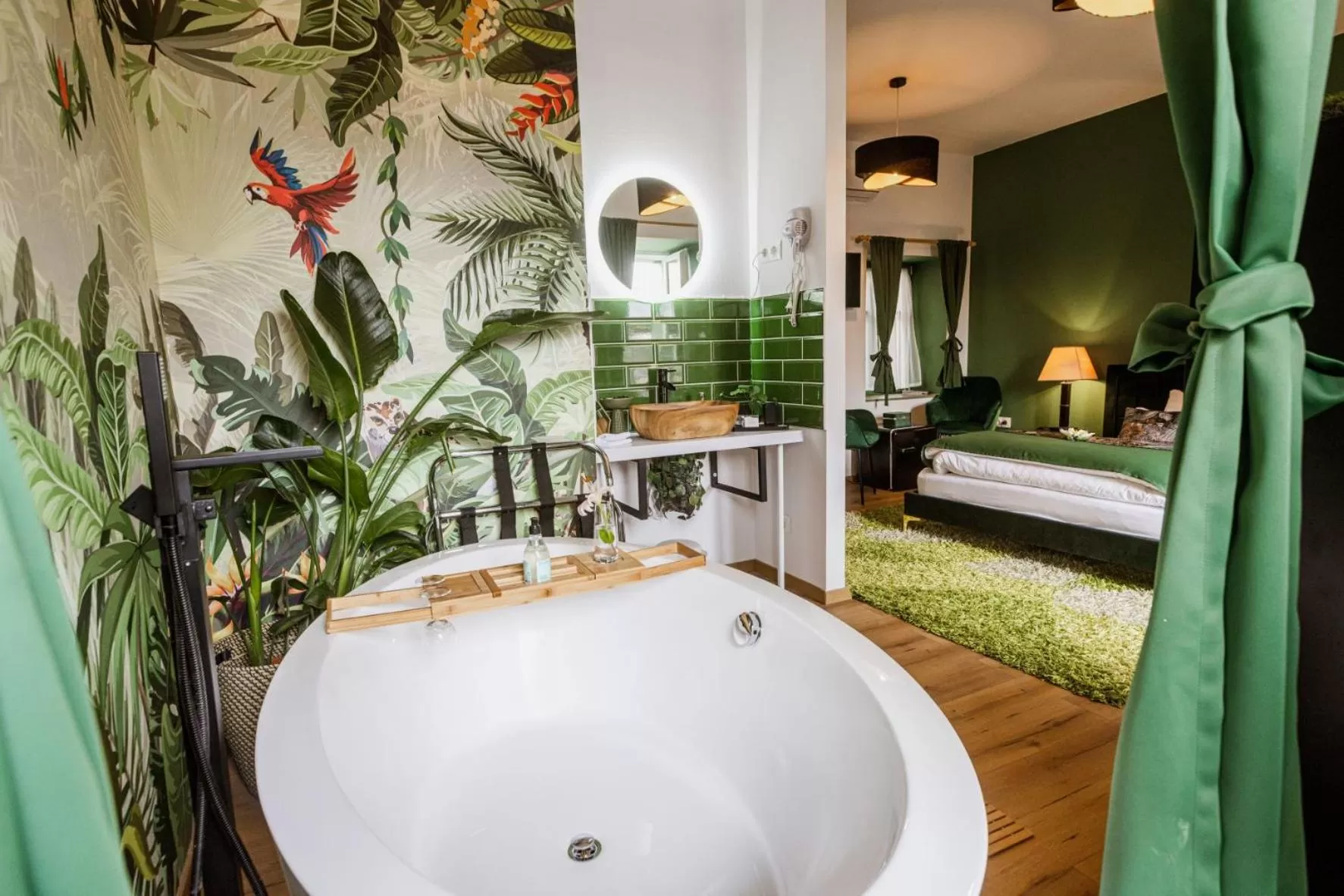 Bath, Bed in Dunakavics XIII Apartman