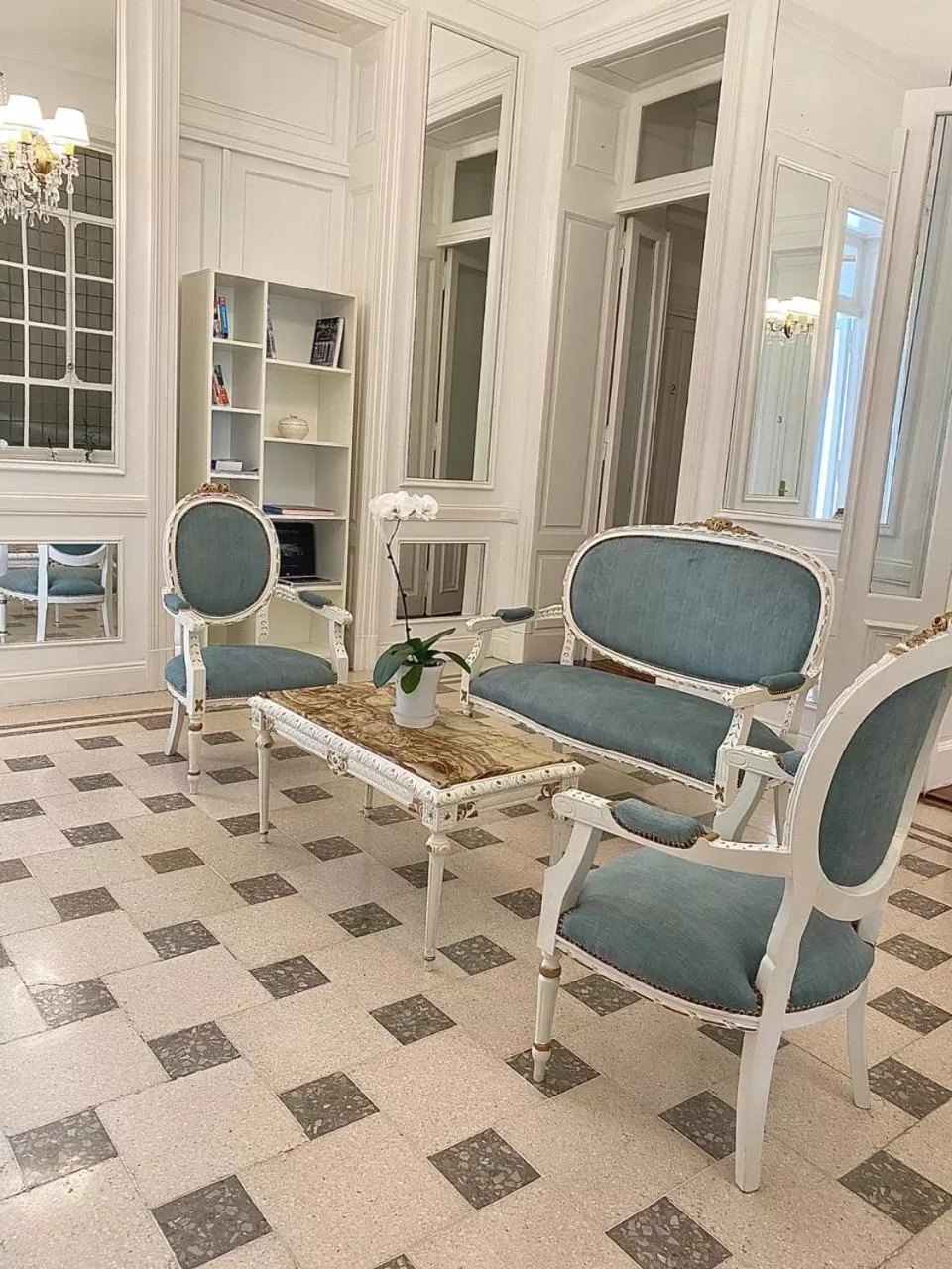 Library in Hotel Chemin