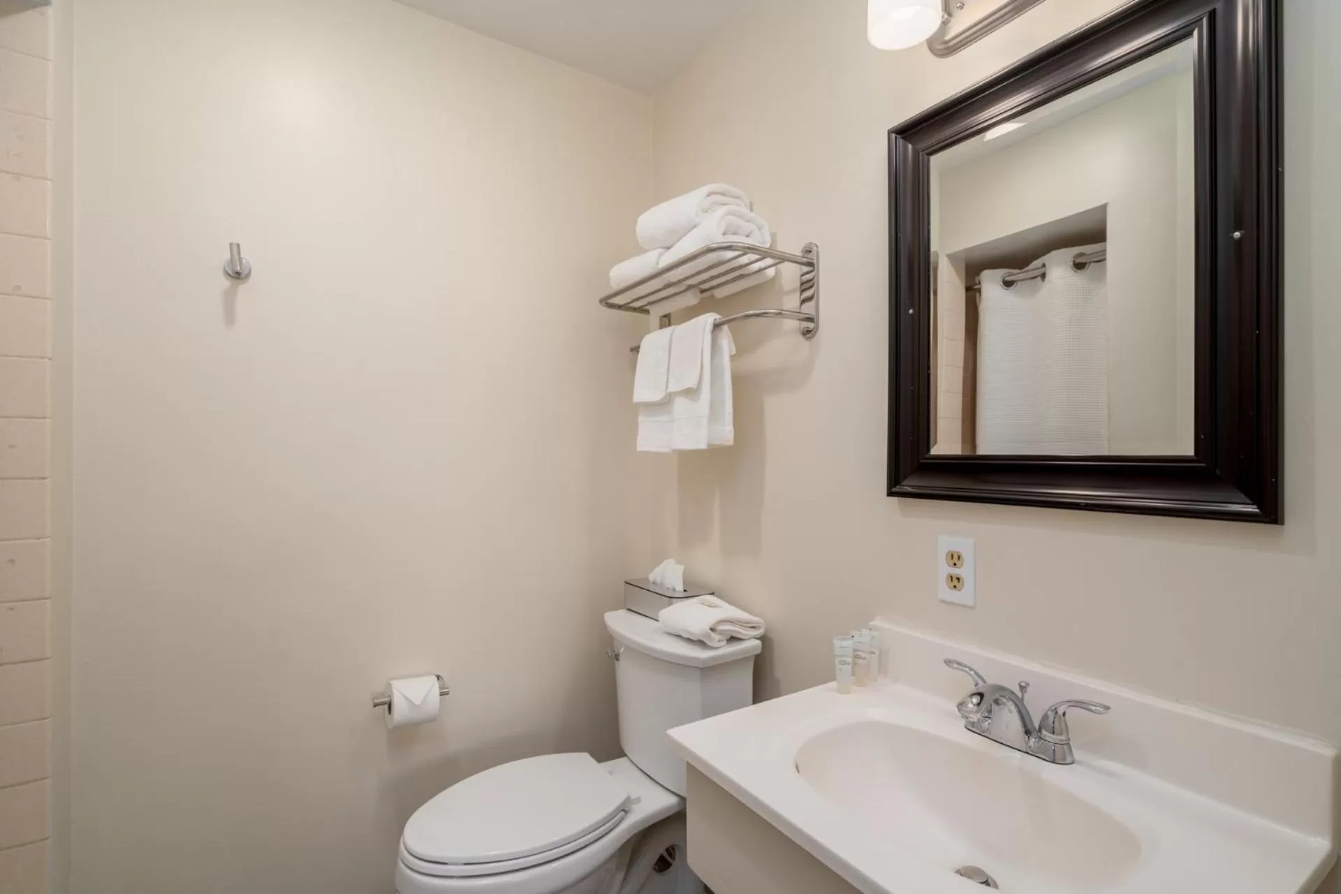 Toilet in Nevada Flats Hotel