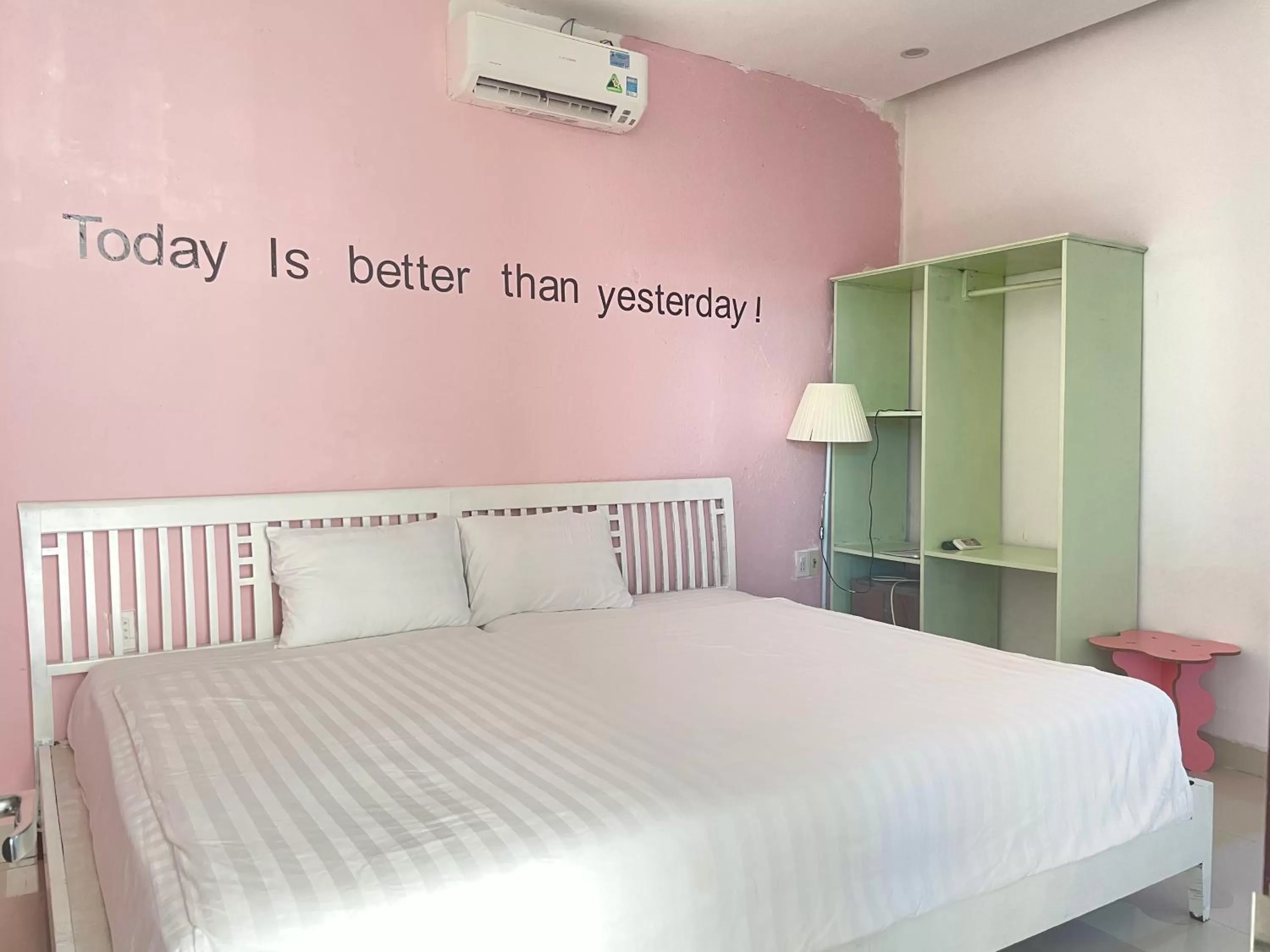 Bed in Ancient Terracotta Villa