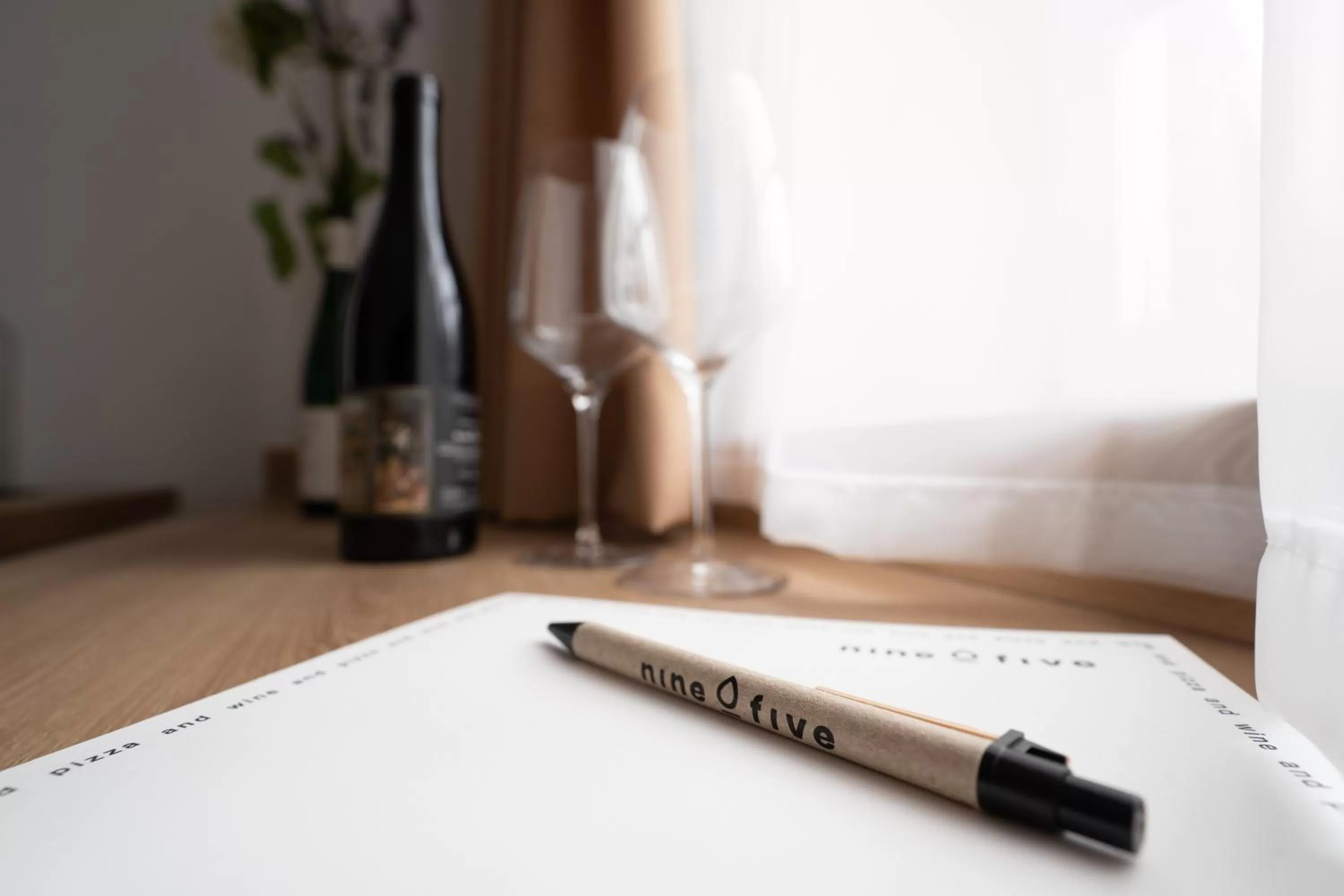 Drinks in Nineofive Hotel