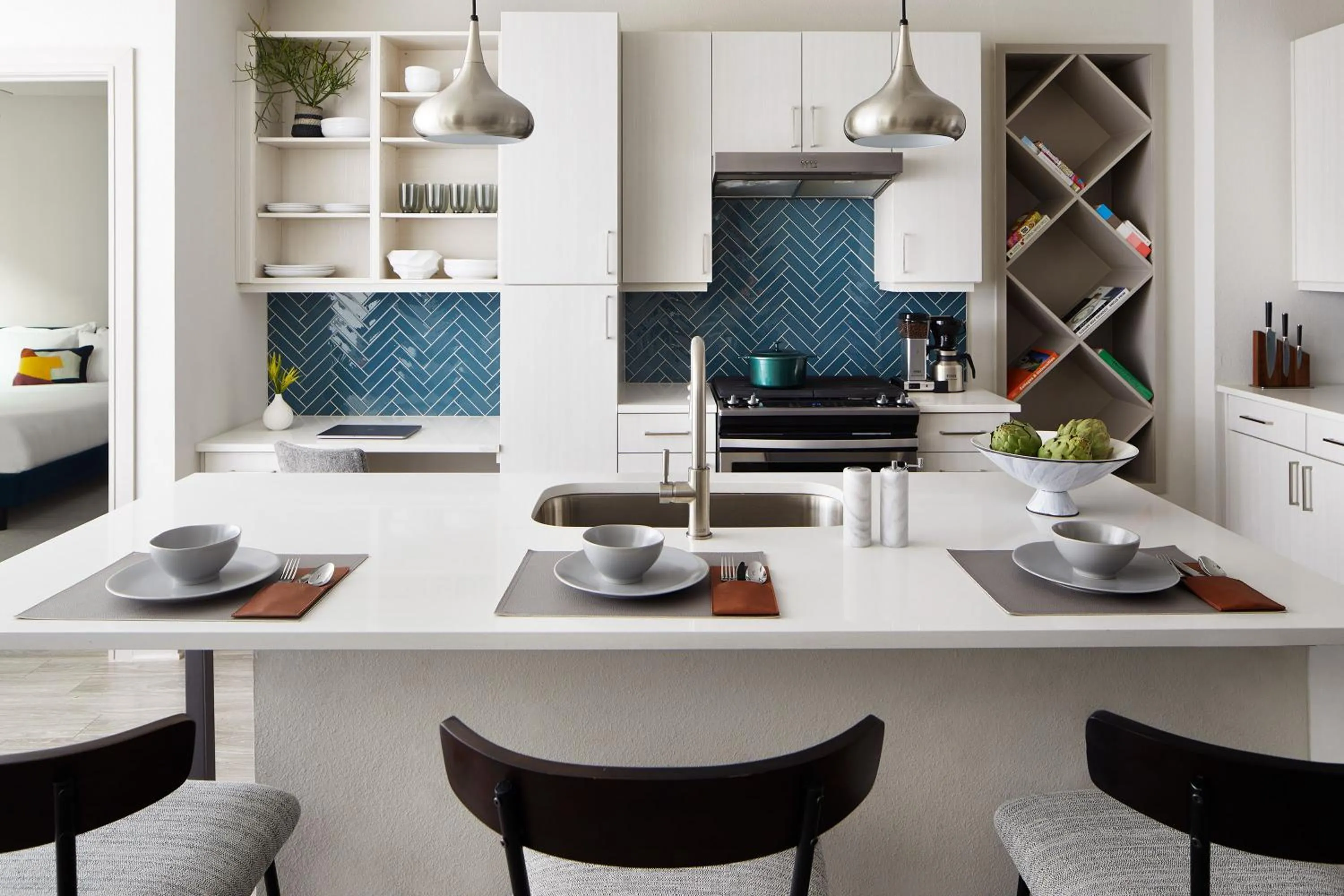 Kitchen or kitchenette in Sentral East Austin at 1614 E Sixth