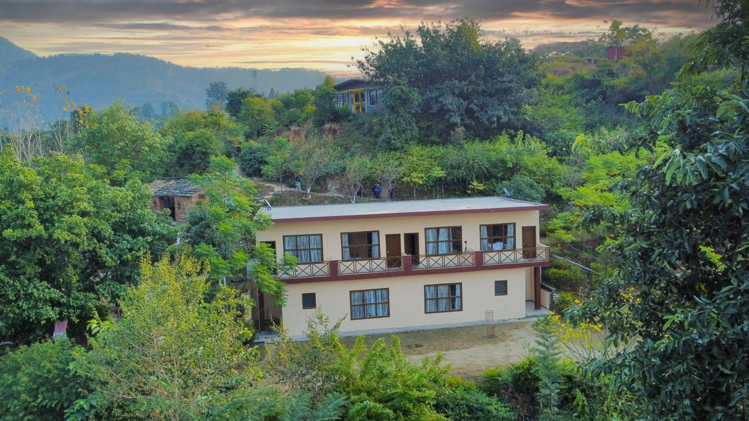 Property building in LaHermitage Resort