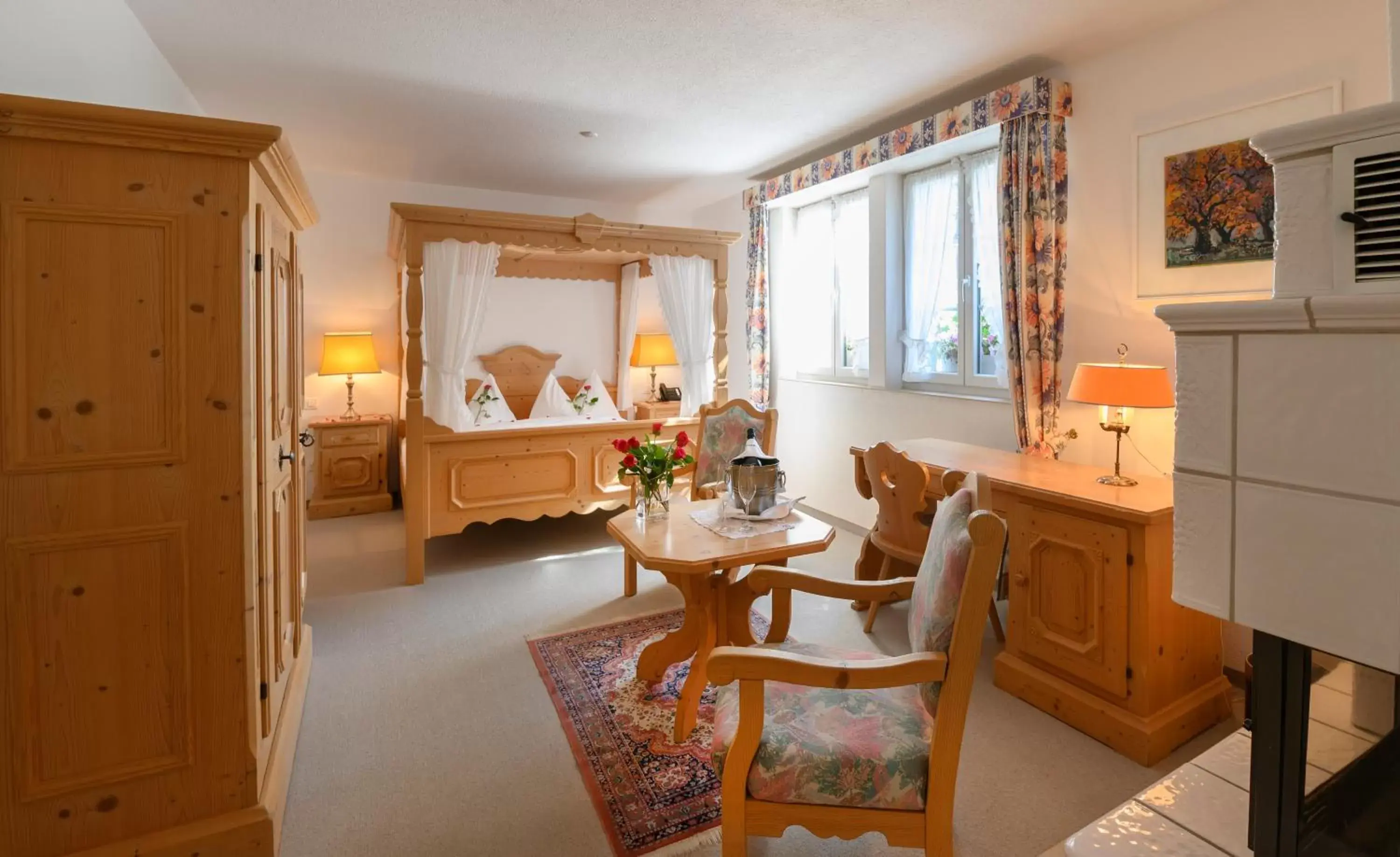 Photo of the whole room, Seating Area in Romantik Hotel zu den drei Sternen Photo of the whole room, Seating Area in Romantik Hotel zu den drei Sternen