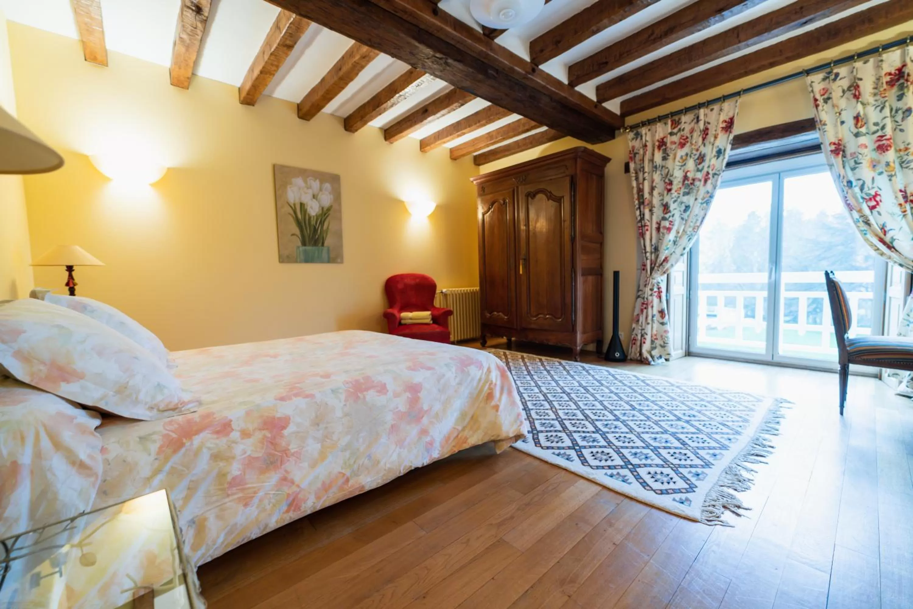 Bed in La Poignardière