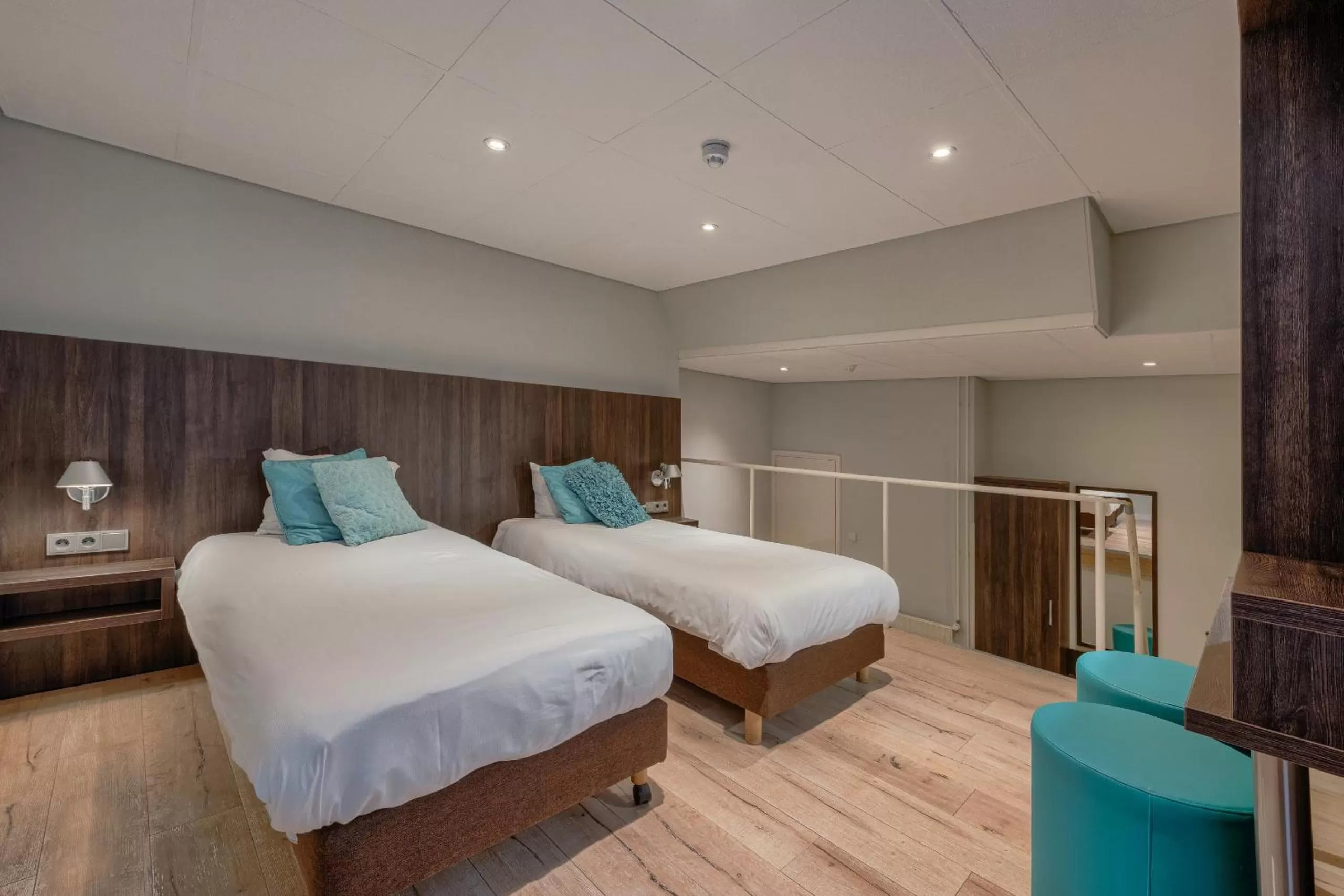 Bed in Hotel Damsquare