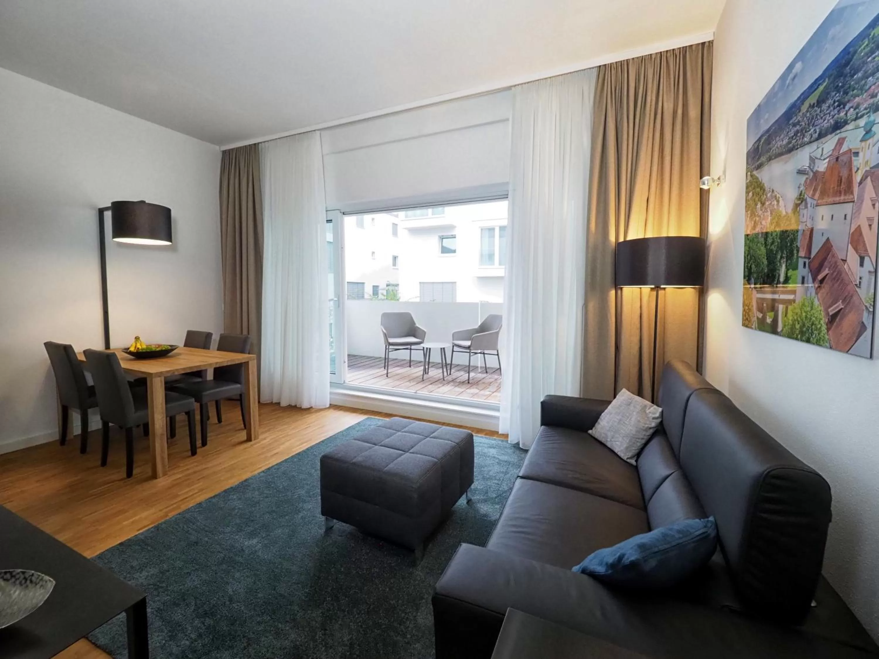 Living room in Apparthotel Rivers Passau