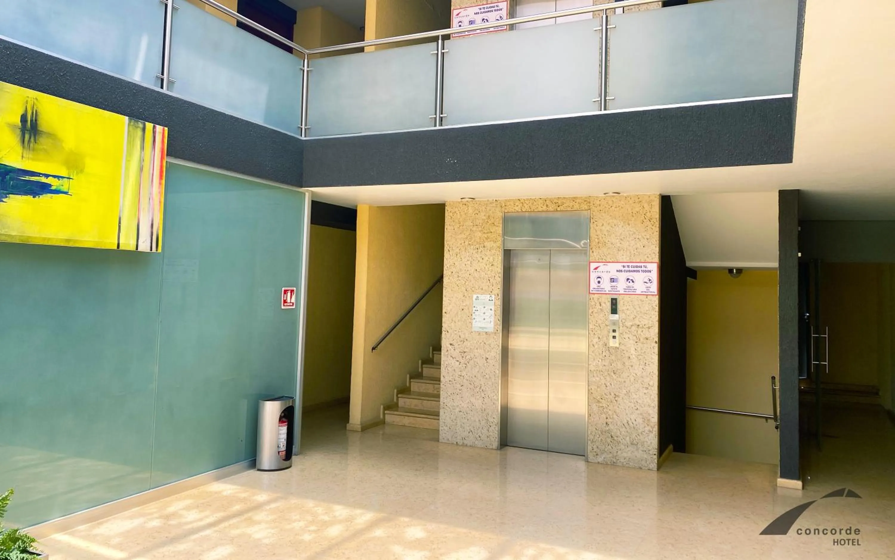 elevator in Hotel Concorde Toluca