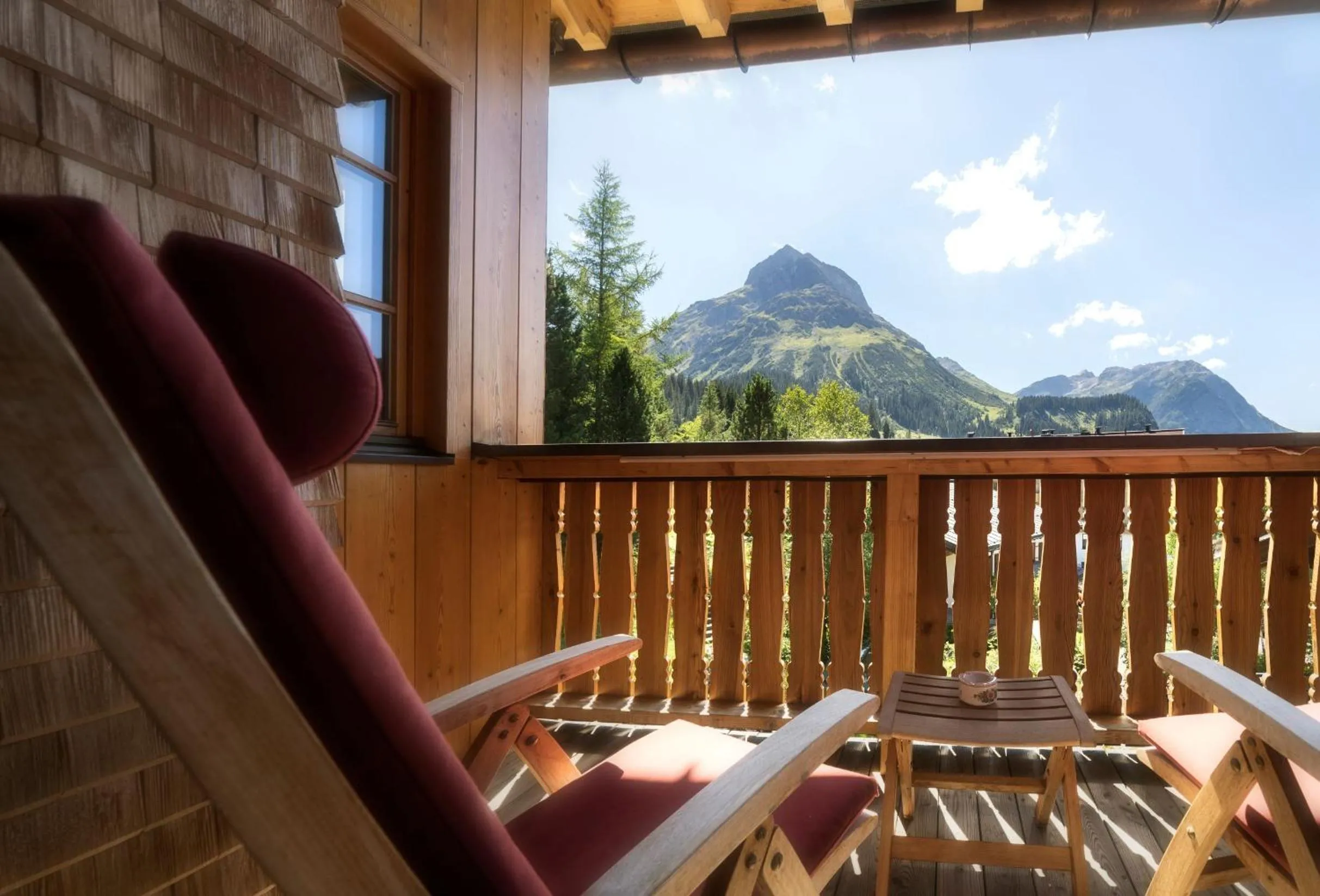Balcony/Terrace in Post Lech Arlberg