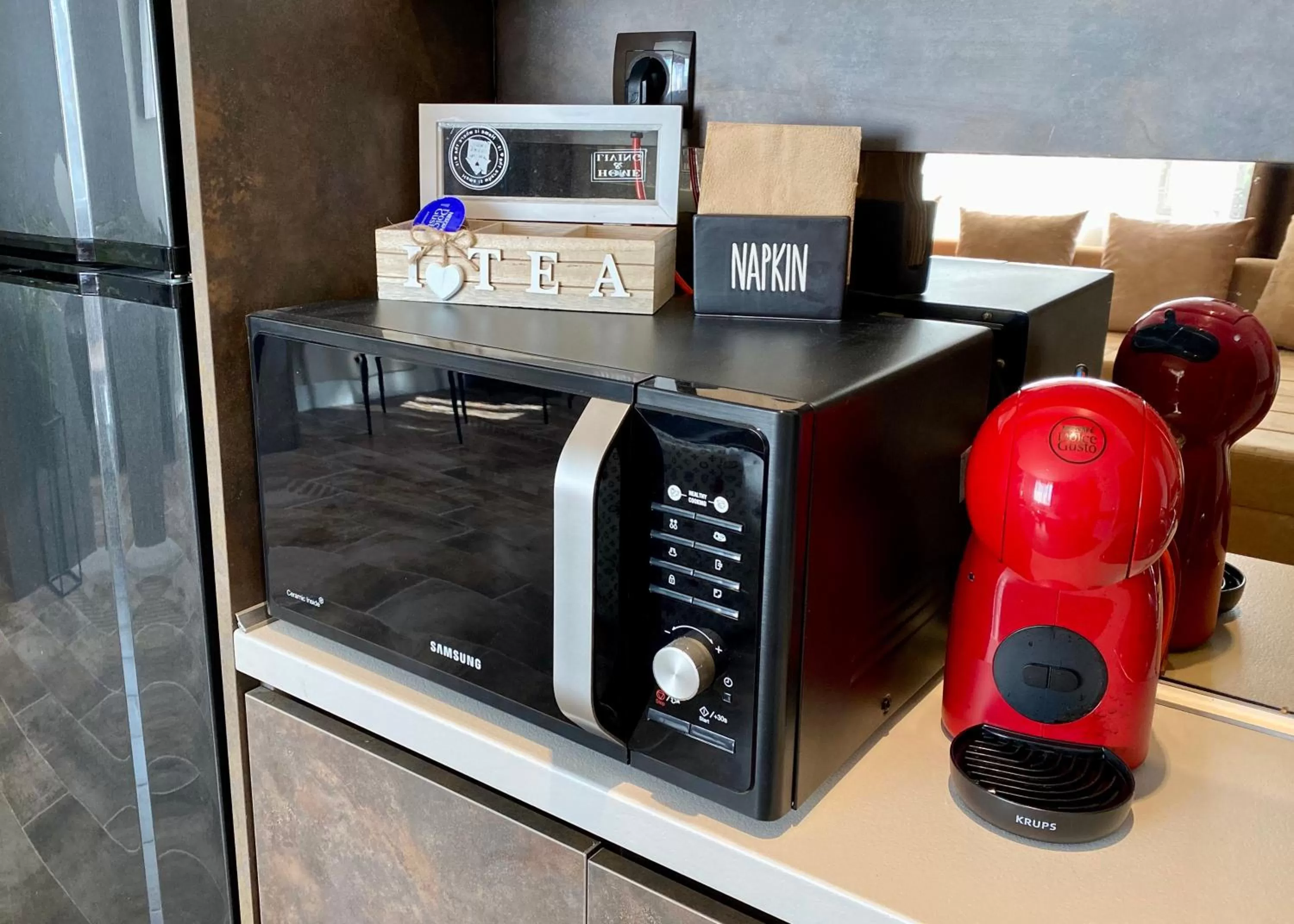 Kitchen or kitchenette in Luxury Apartments Ivon