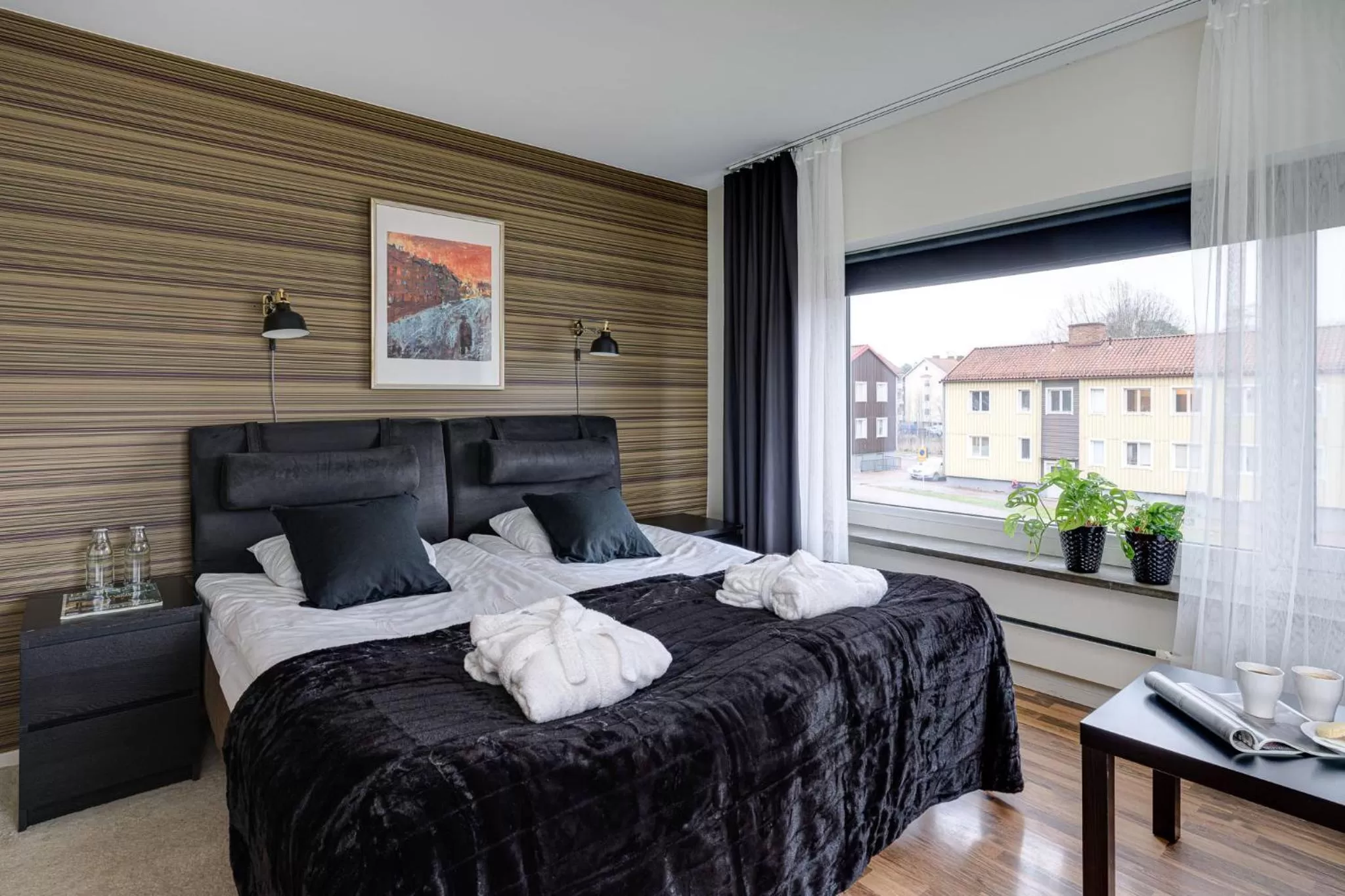 Bed in Fagersta Wärdshuset C. Dickens