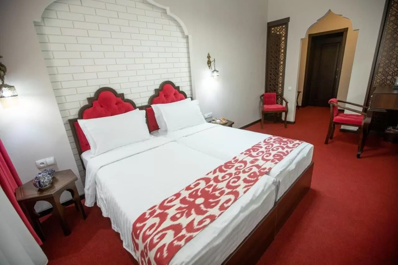 Decorative detail, Bed in The Shahar