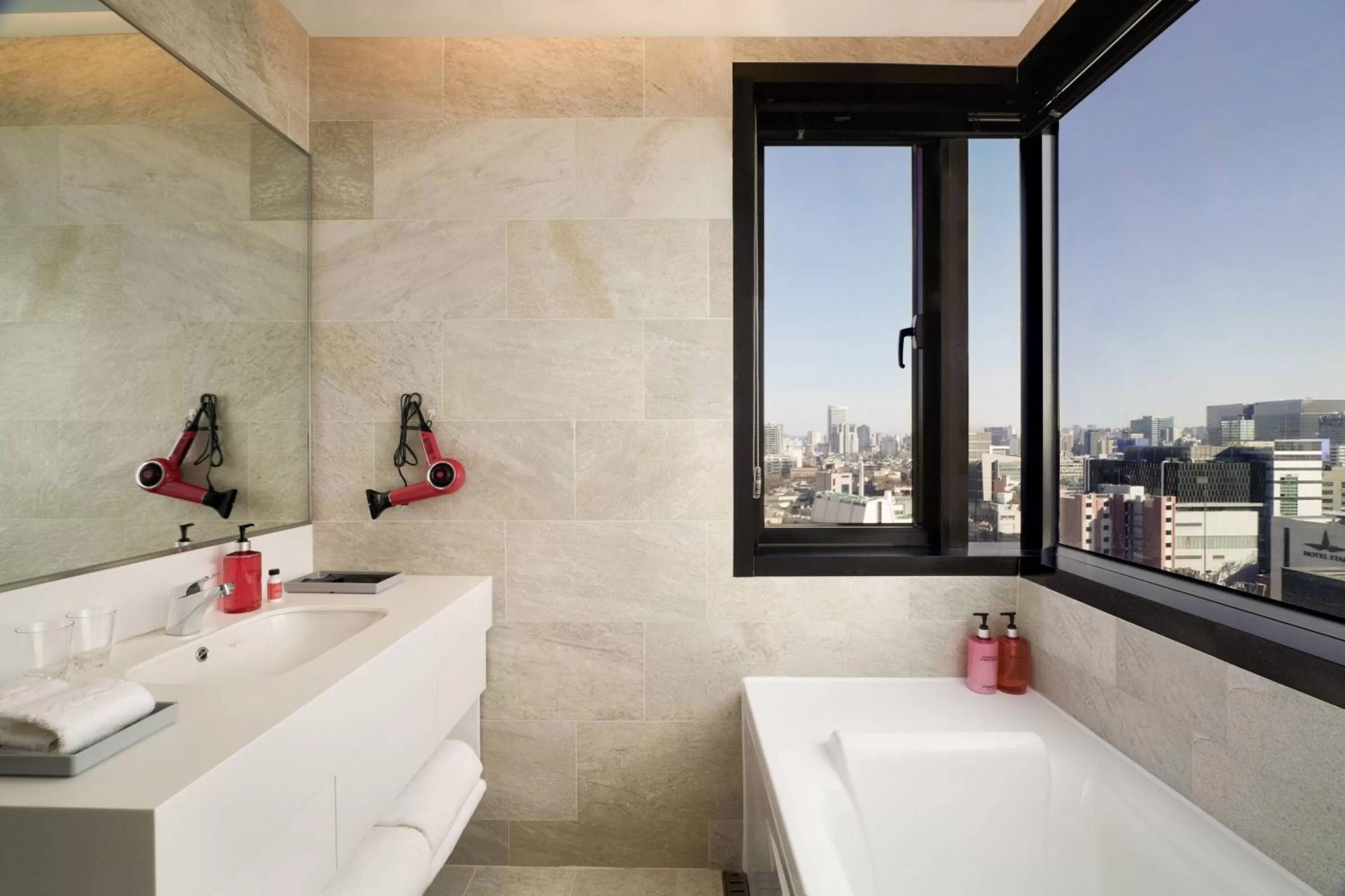 Bathroom in Moxy Seoul Insadong