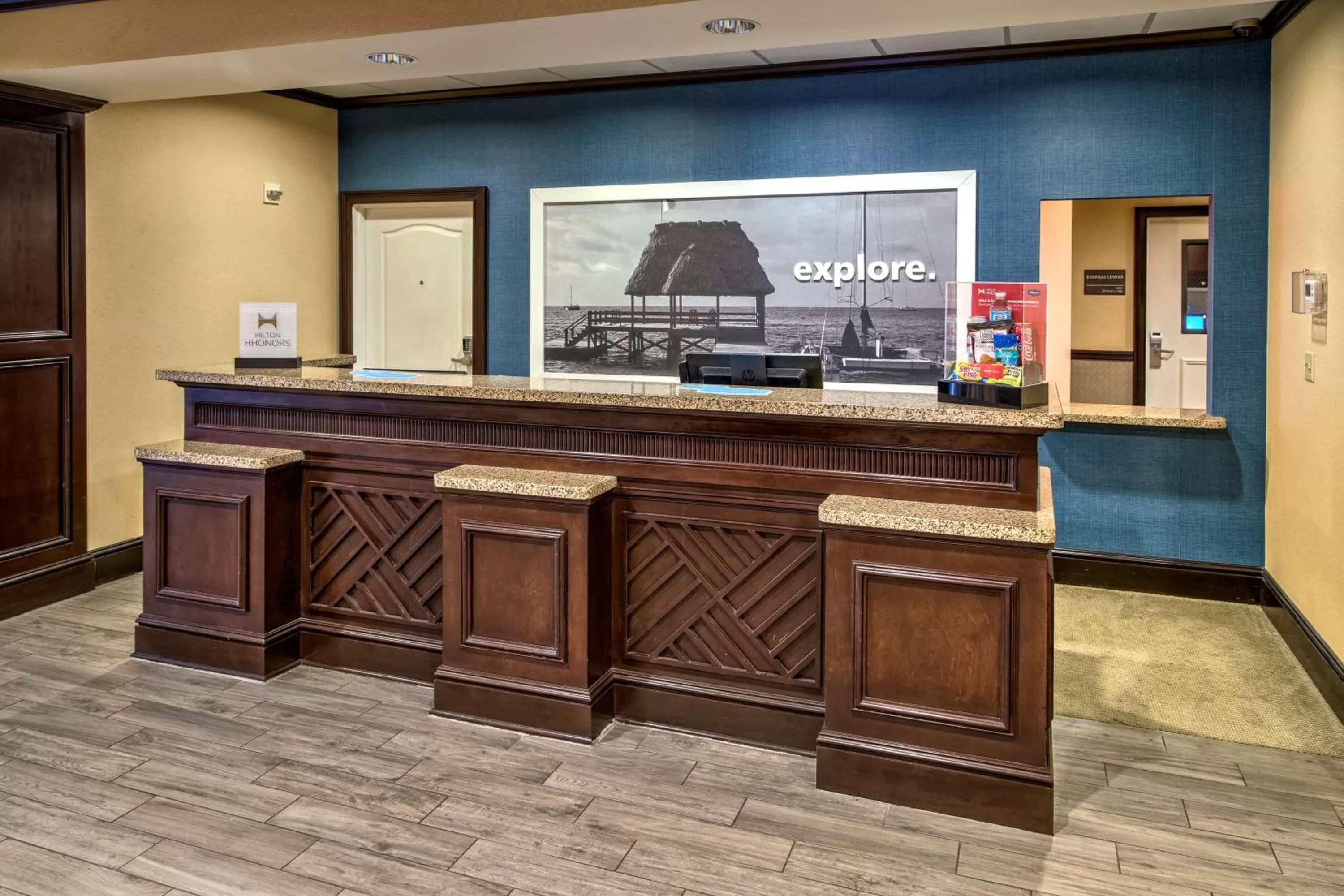 Lobby or reception in Hampton Inn & Suites Stuart-North