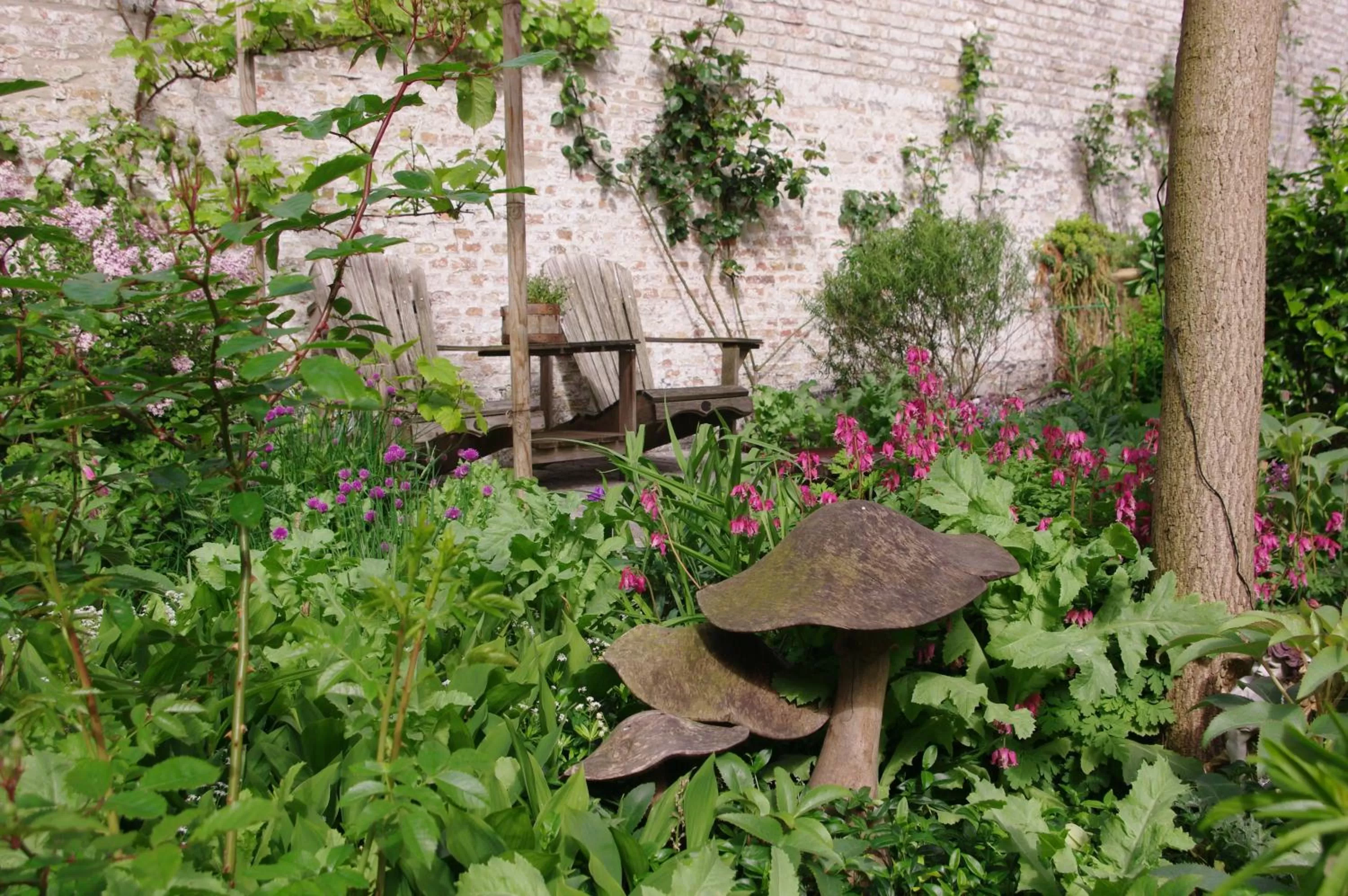 Patio in B&B Canal Deluxe