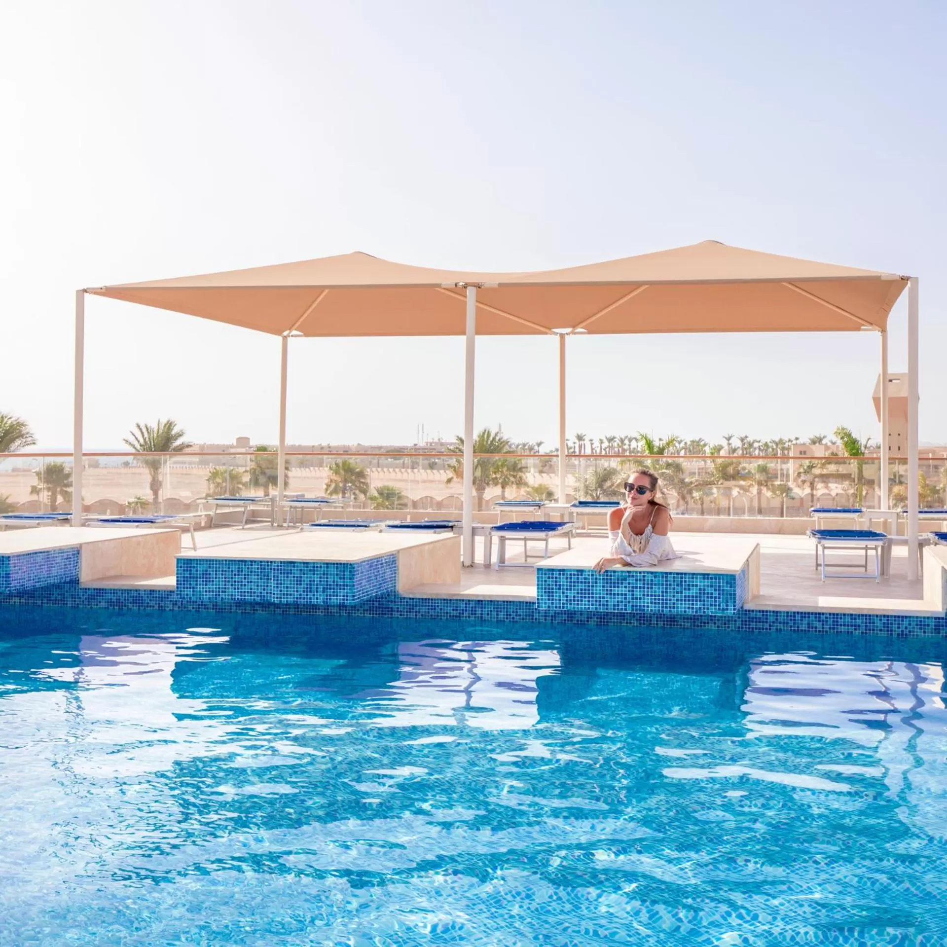 Swimming pool in Pickalbatros Aqua Vista Resort - Hurghada